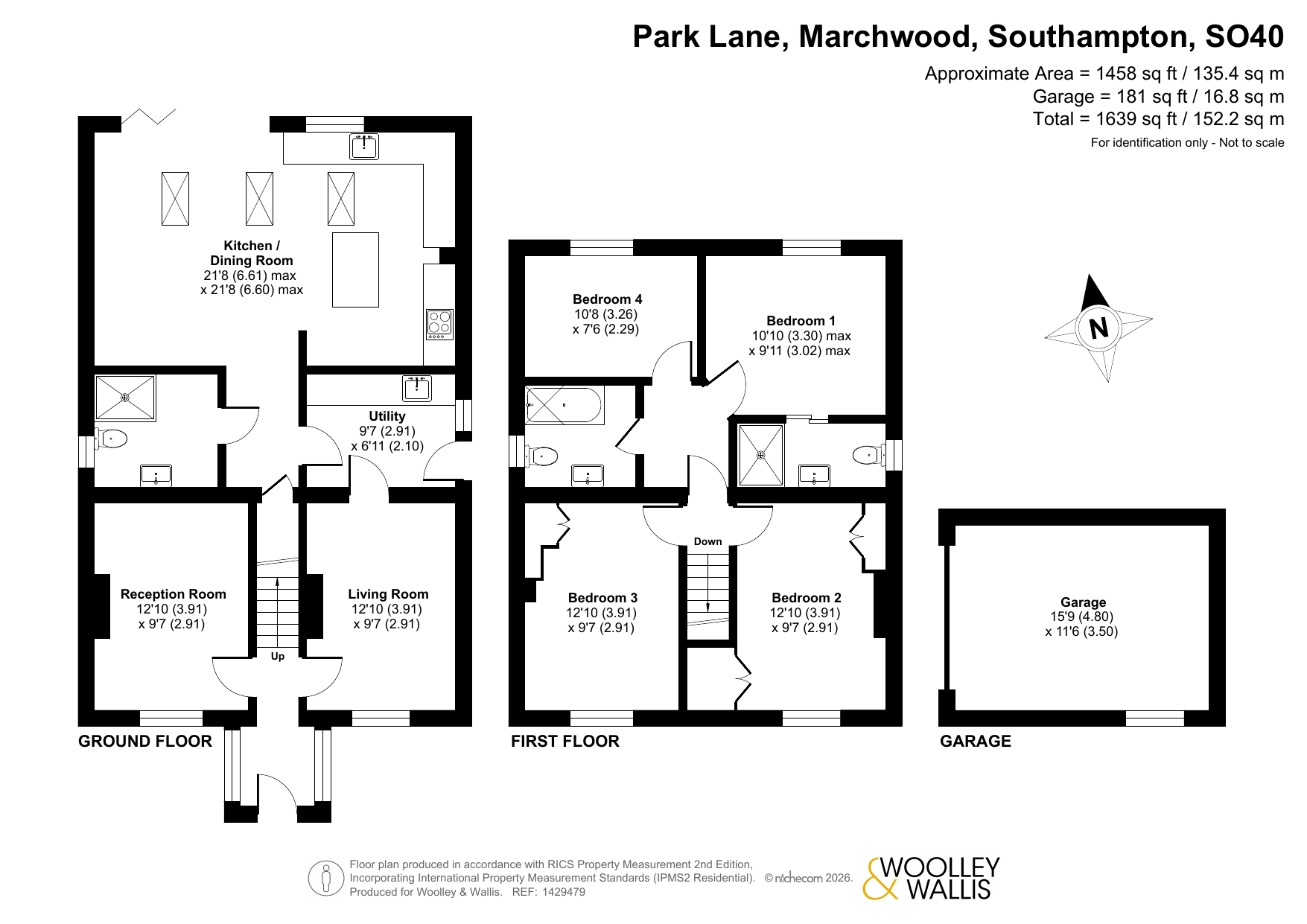 Olive Cottage,, Park Lane, Southampton floorplan