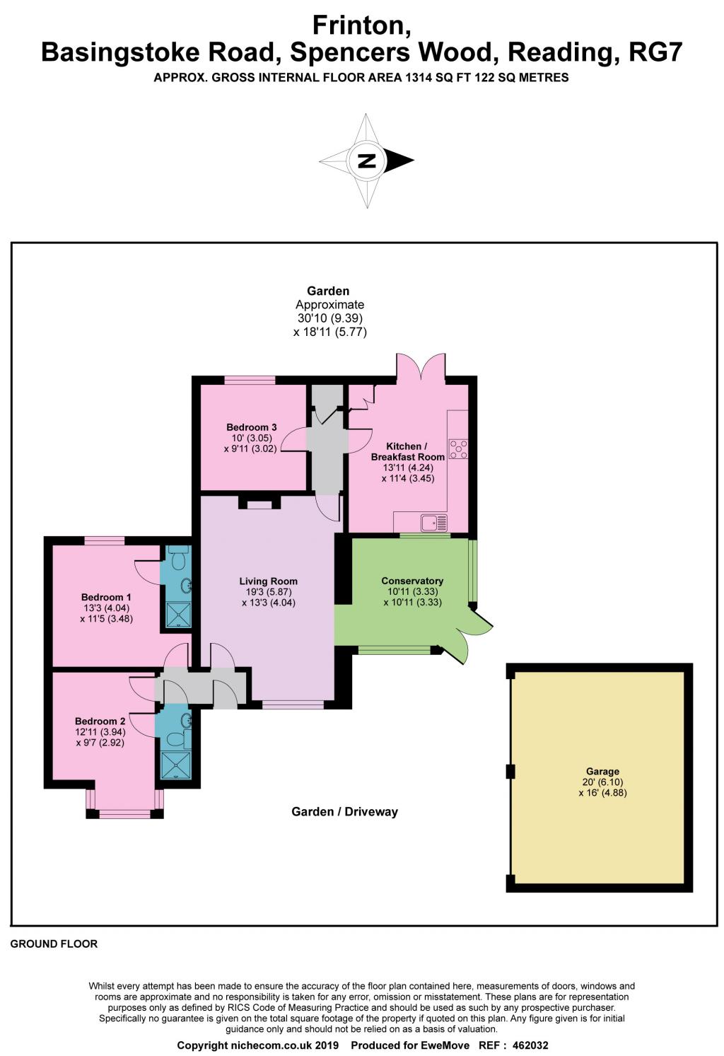 3 Bedrooms Cottage for sale in Basingstoke Road, Spencers Wood, Reading RG7