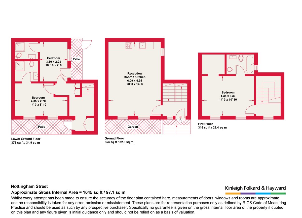 7a, Nottingham Street, London floorplan