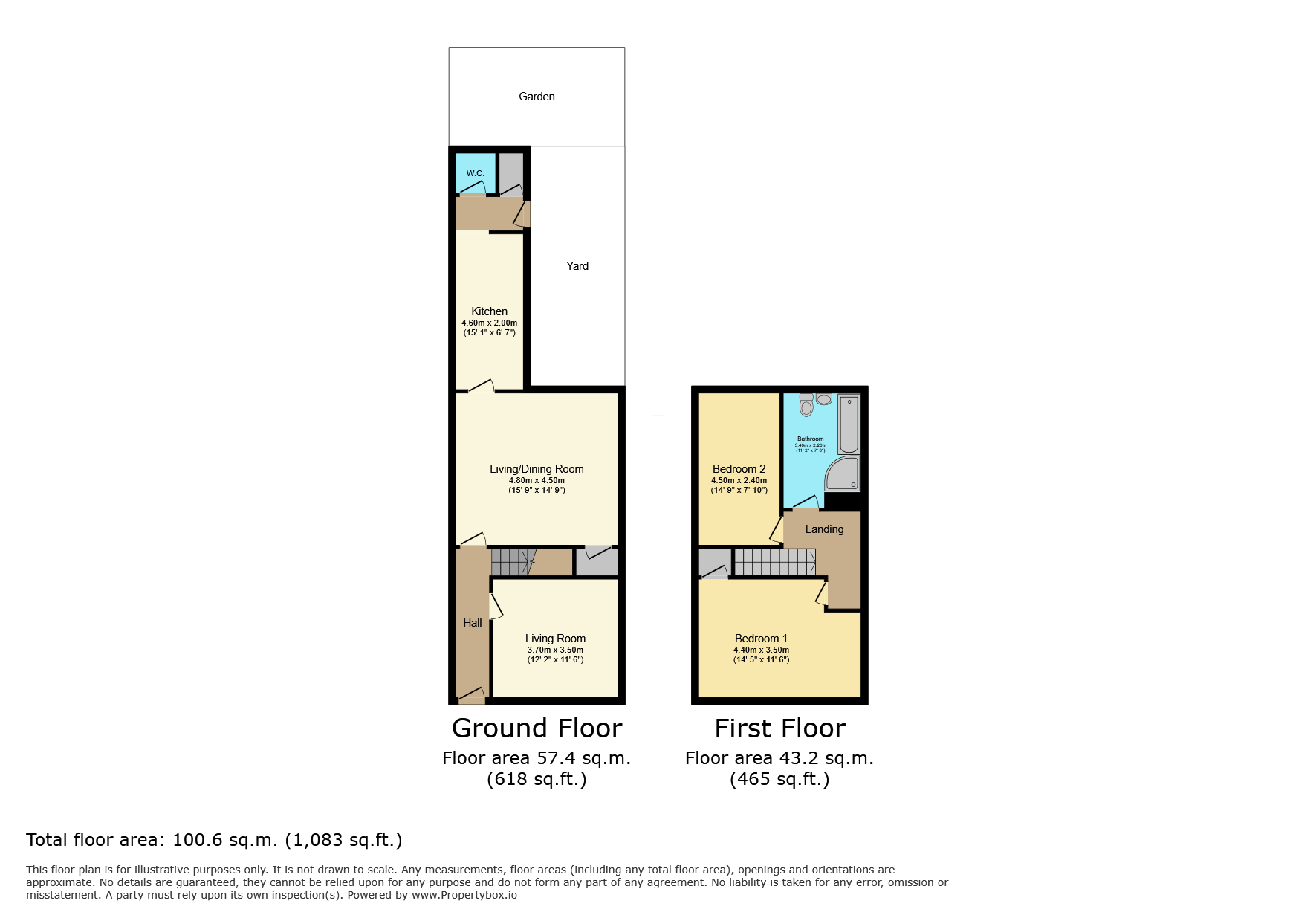 28, Hamilton Row, Durham floorplan