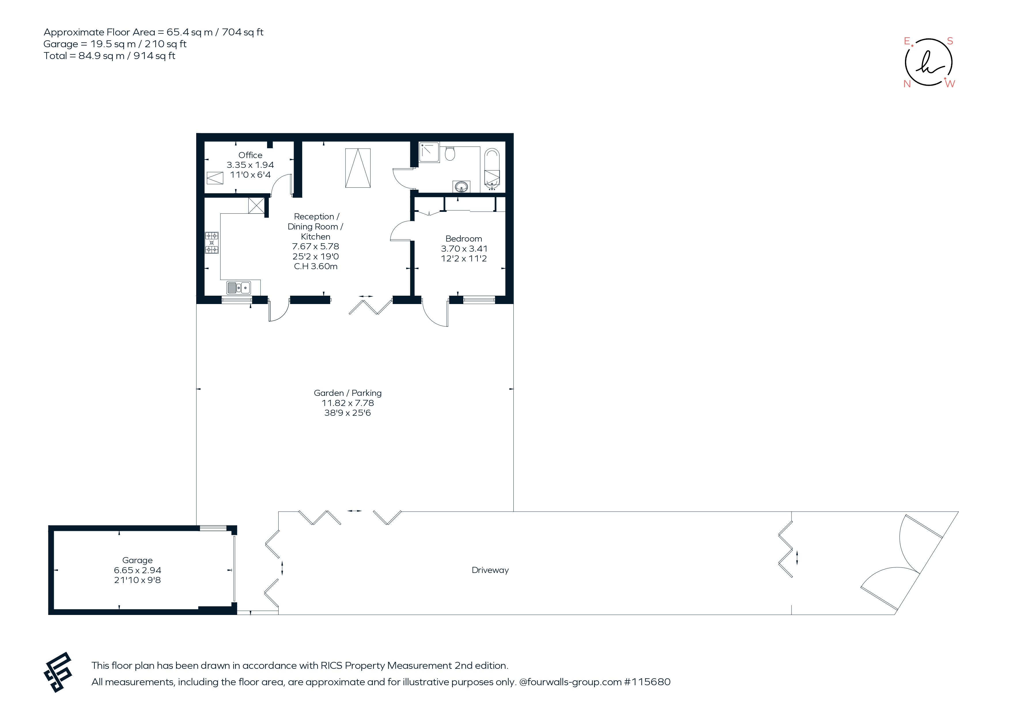 Southfield Road, London floorplan