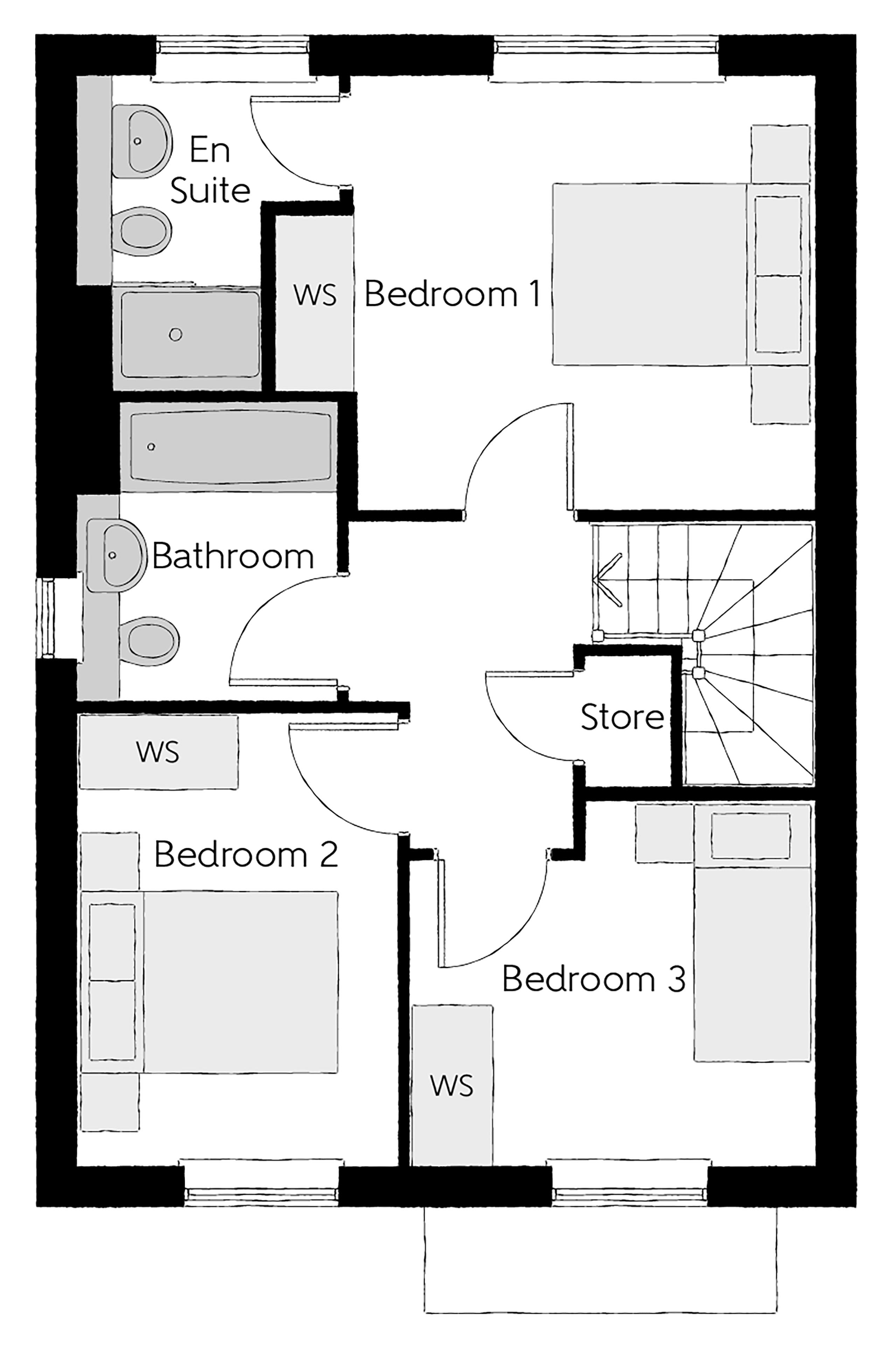 42, The Paddock at Chilsey Grange, Chilsey Grange, Pyrcroft Road, Chertsey floorplan