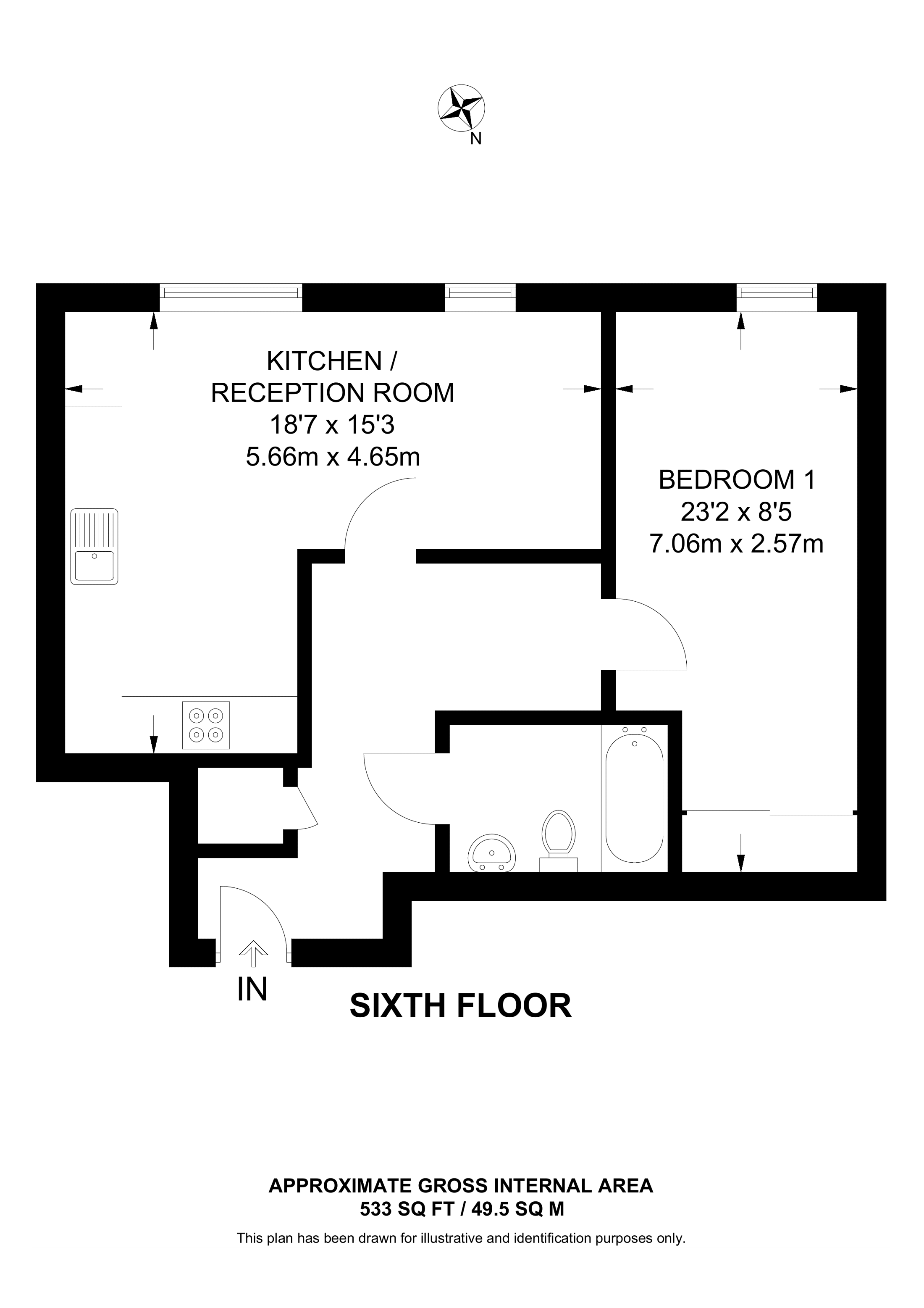 Norway Street, Greenwich floorplan