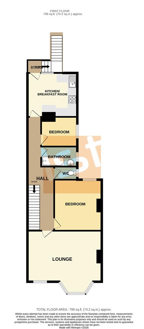 55a, Heygate Avenue, Southend On Sea floorplan