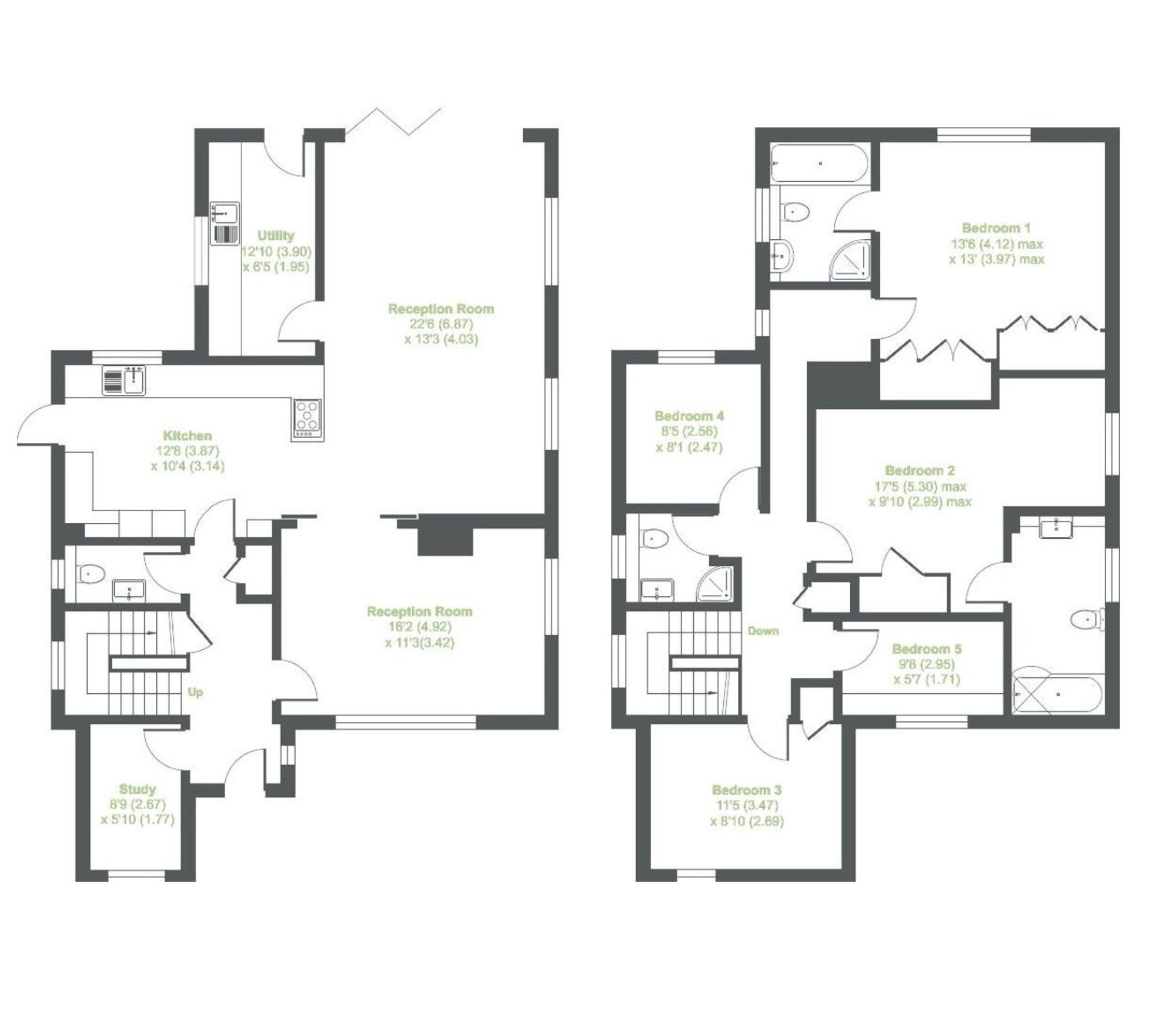 22 Little Fallow, Basingstoke floorplan