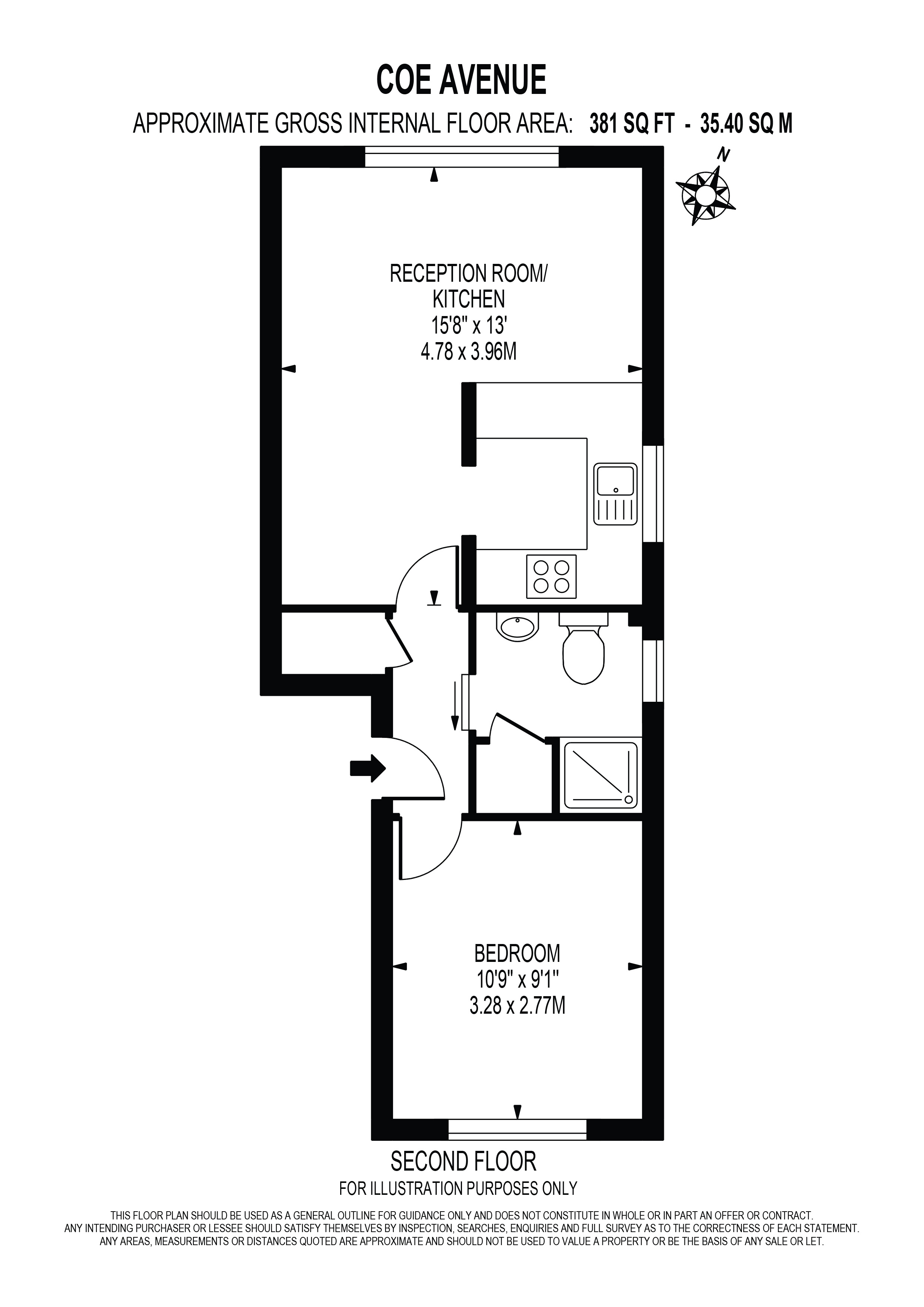 11, Coe Avenue, London floorplan