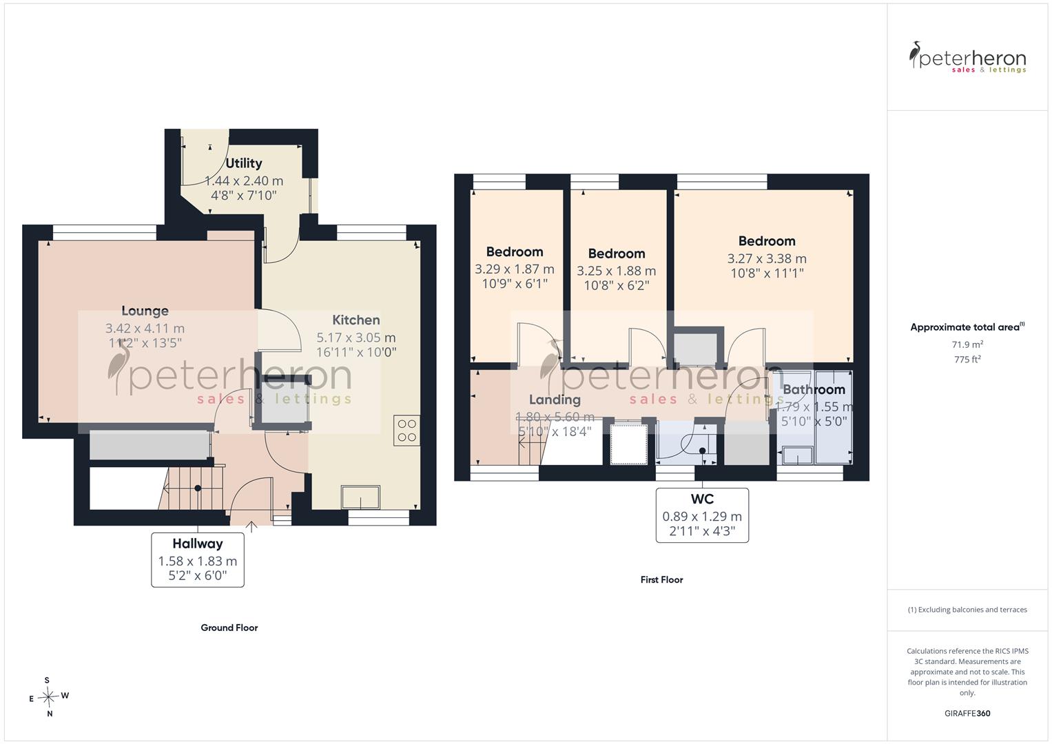 35, Westerham Close, Sunderland floorplan