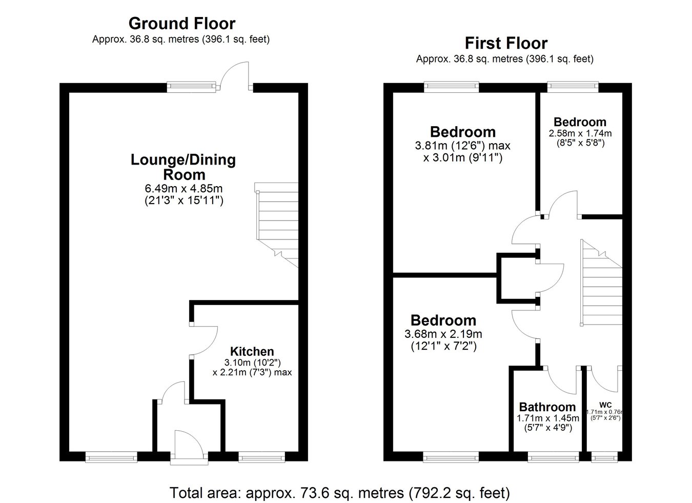 78, Crown Close, Bishop's Stortford floorplan