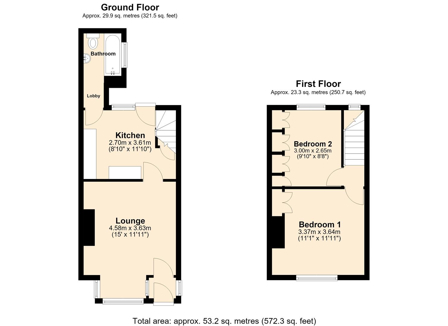 Beech Grove, Hull floorplan