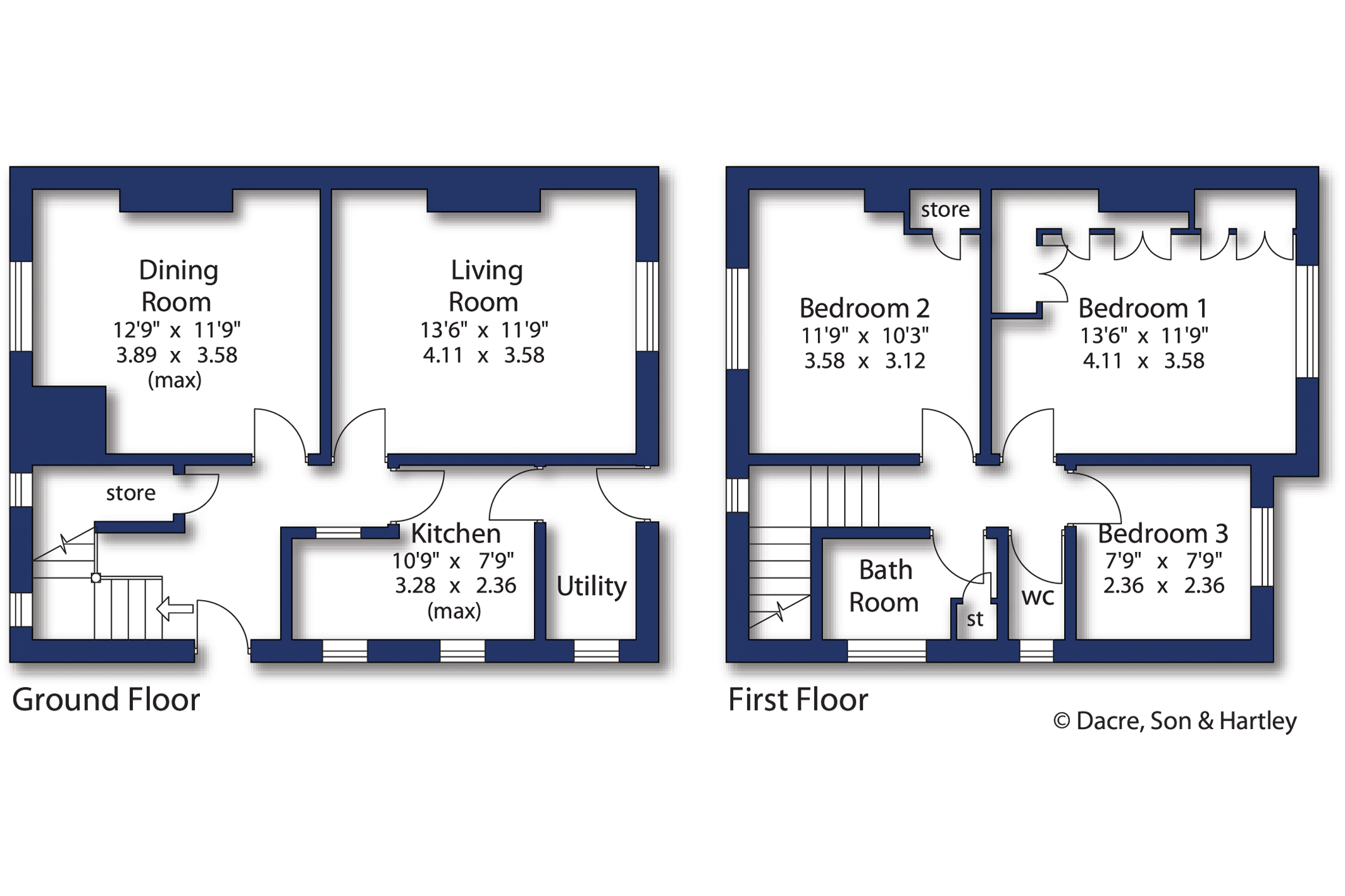 Stonelea,, Bank Road, Cross Hills floorplan