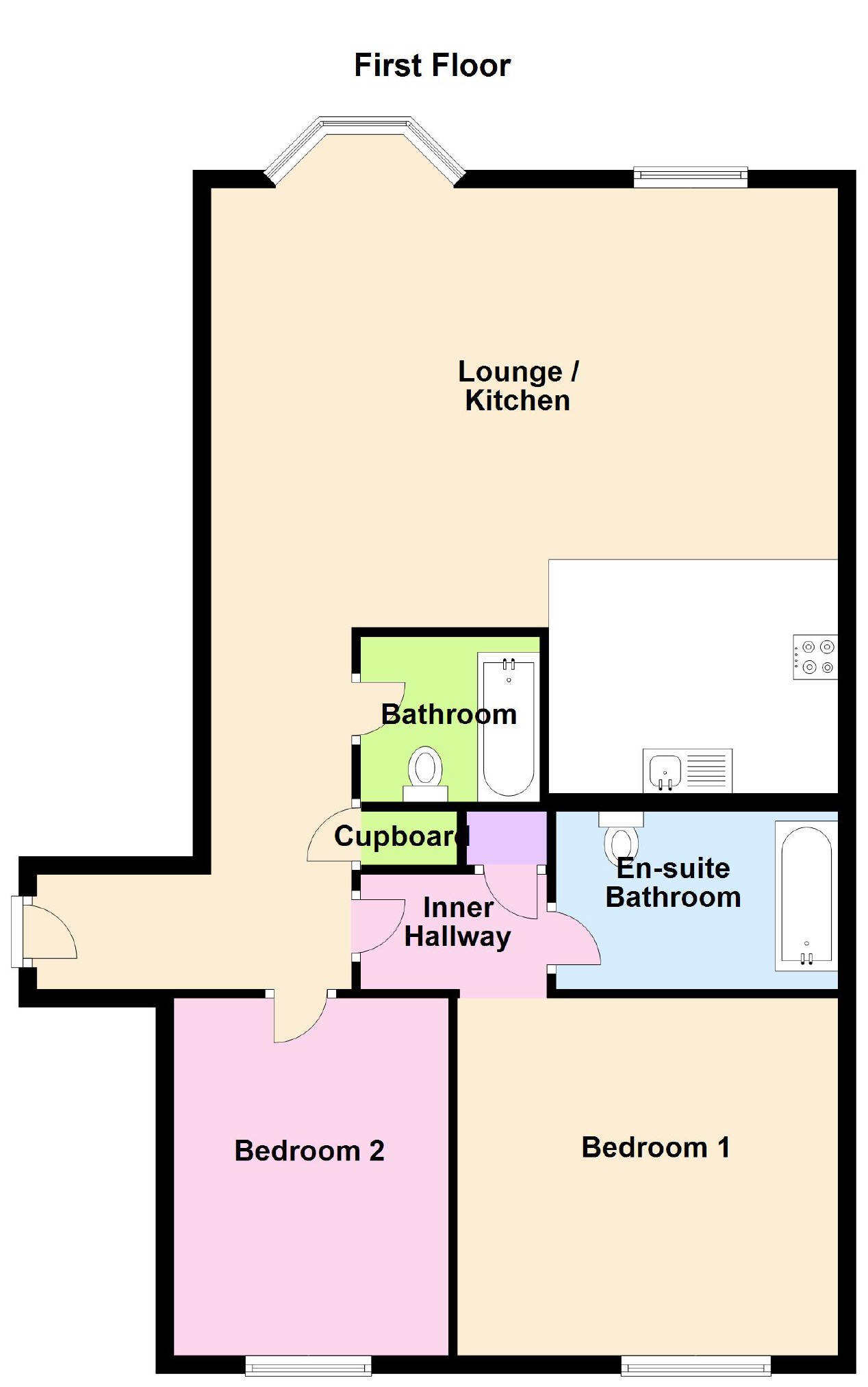 2 Bedrooms Flat for sale in Hardwick Square South, Buxton, Derbyshire SK17