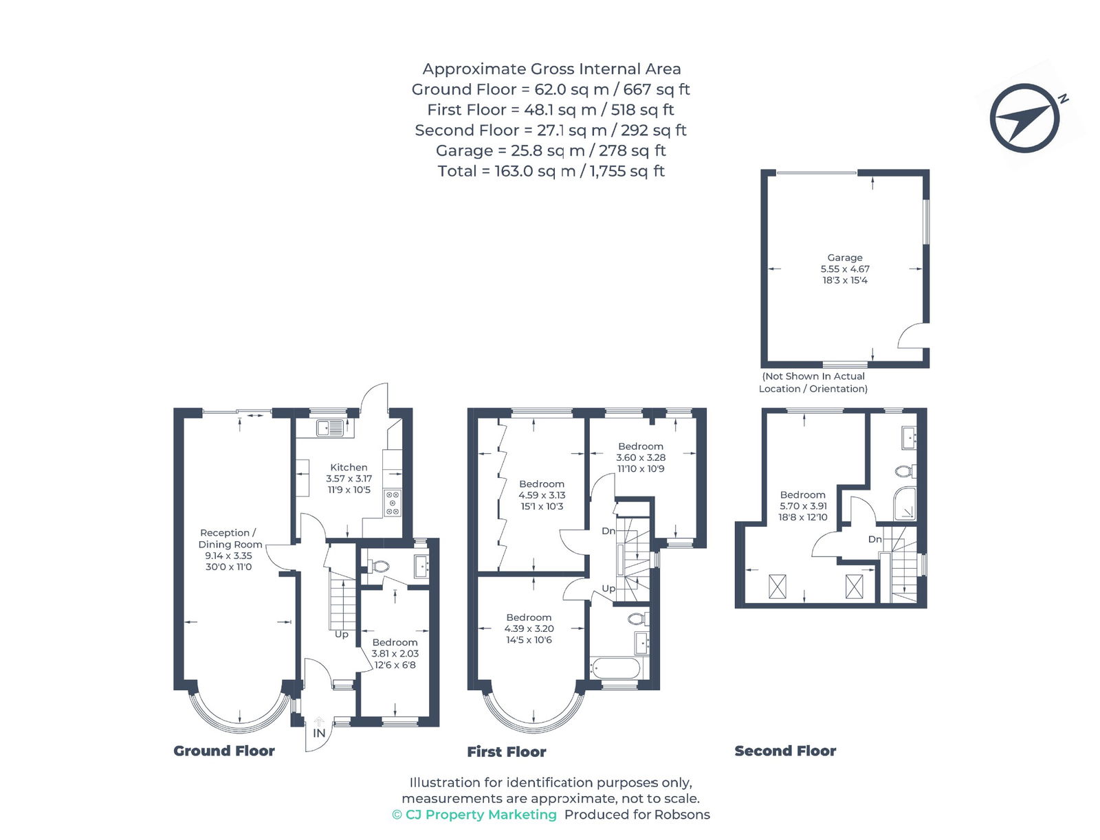 155, Lynton Road, Harrow floorplan