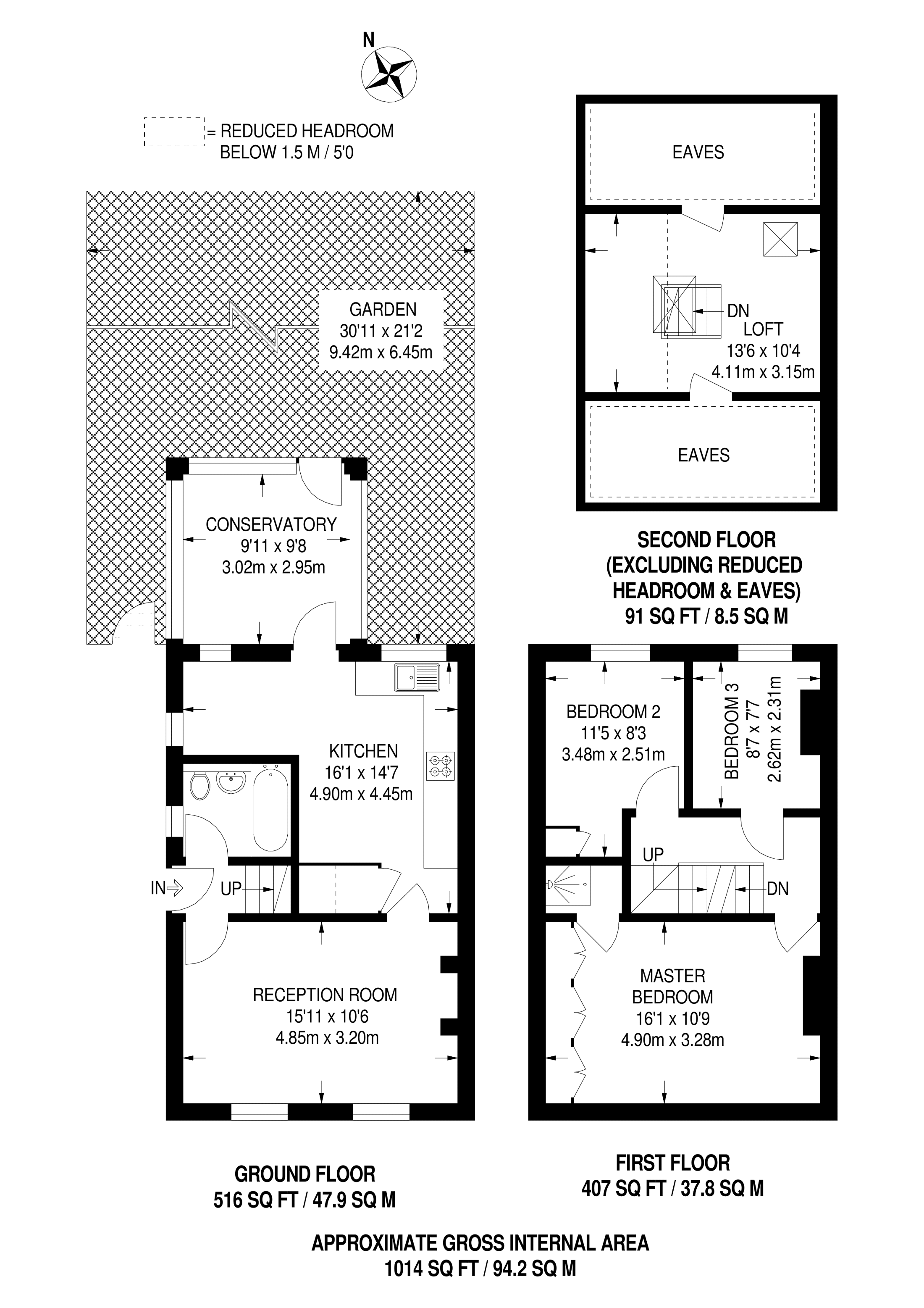 3 Bedrooms  for sale in Tivoli Road, West Norwood SE27