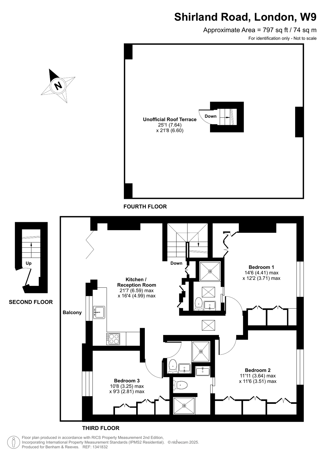 Shirland Road, London, W9 floorplan