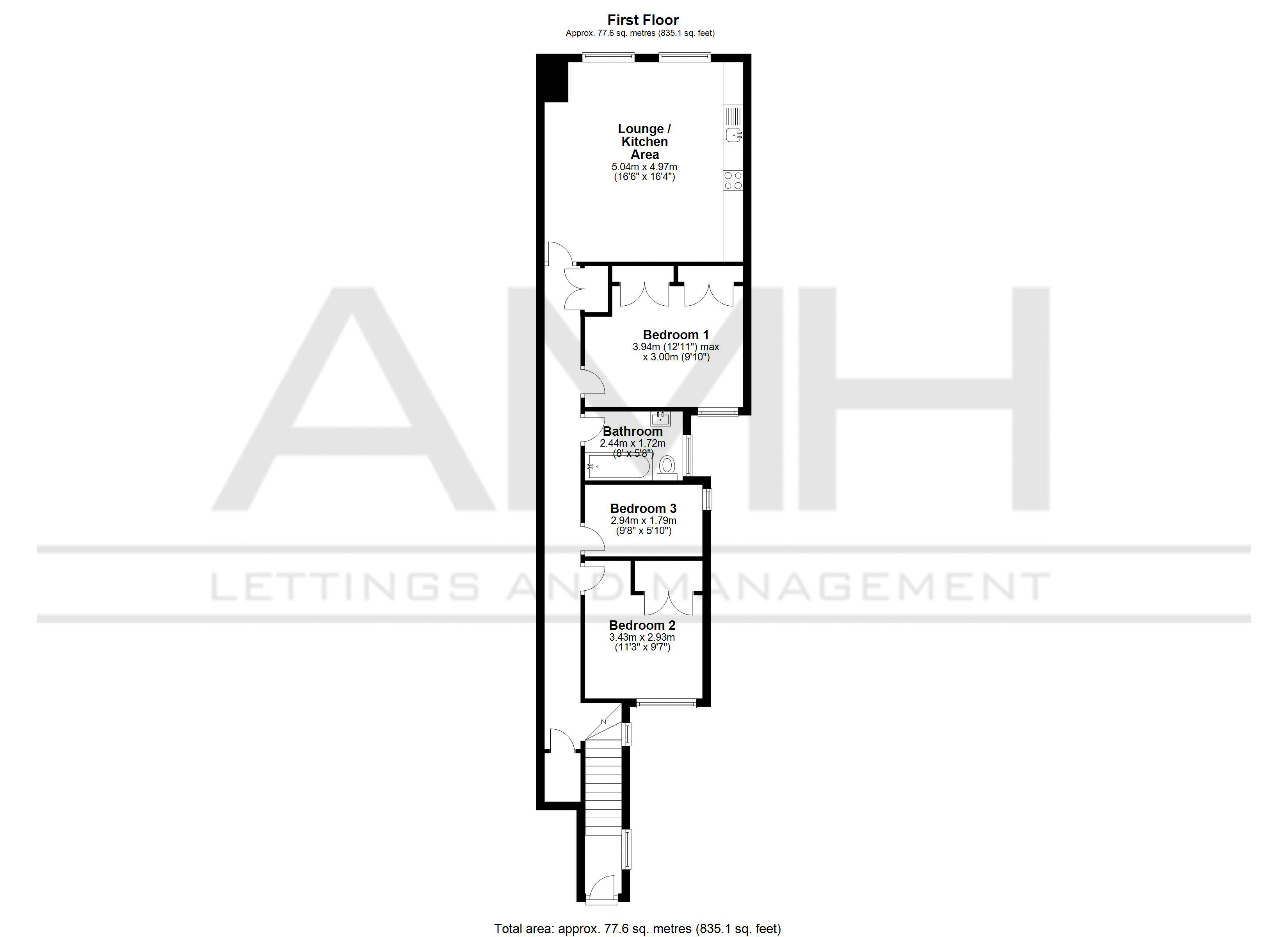 2 Bedrooms Flat to rent in Burleigh Way, Enfield EN2