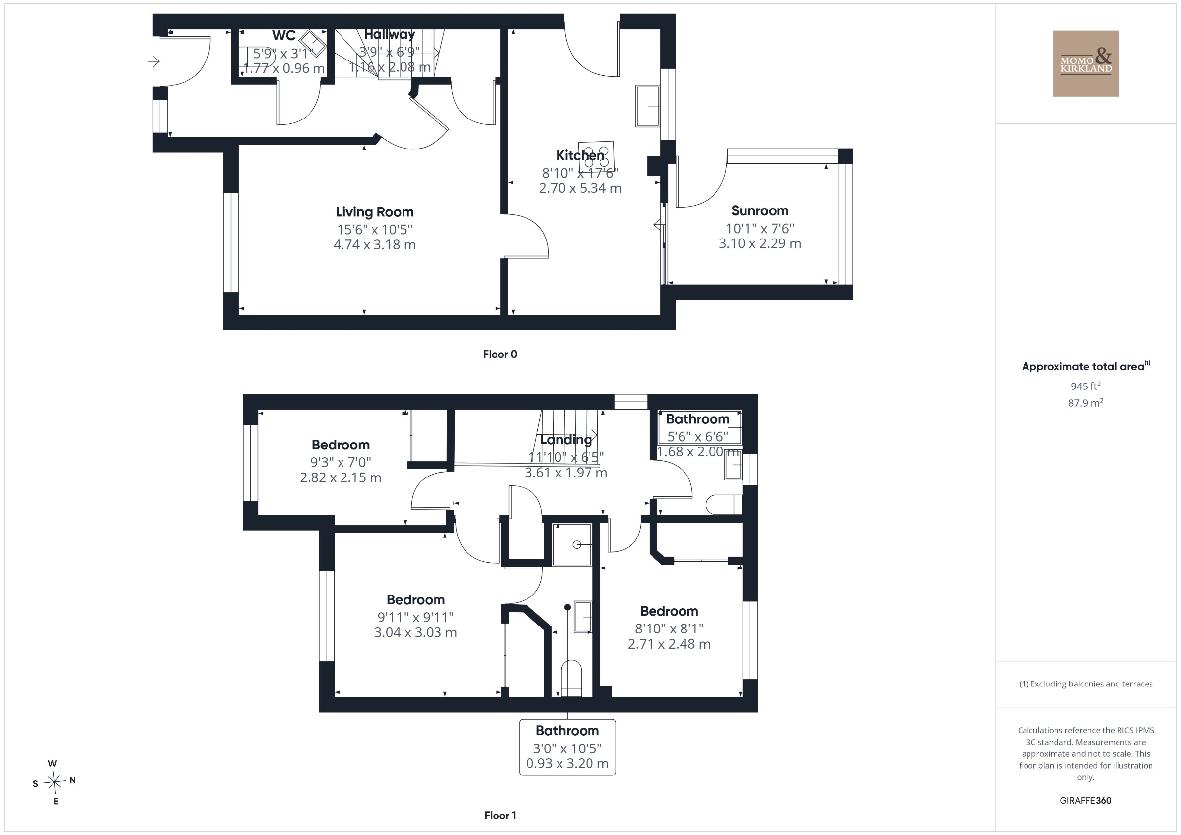 5 Scalloway Lane, Glasgow floorplan