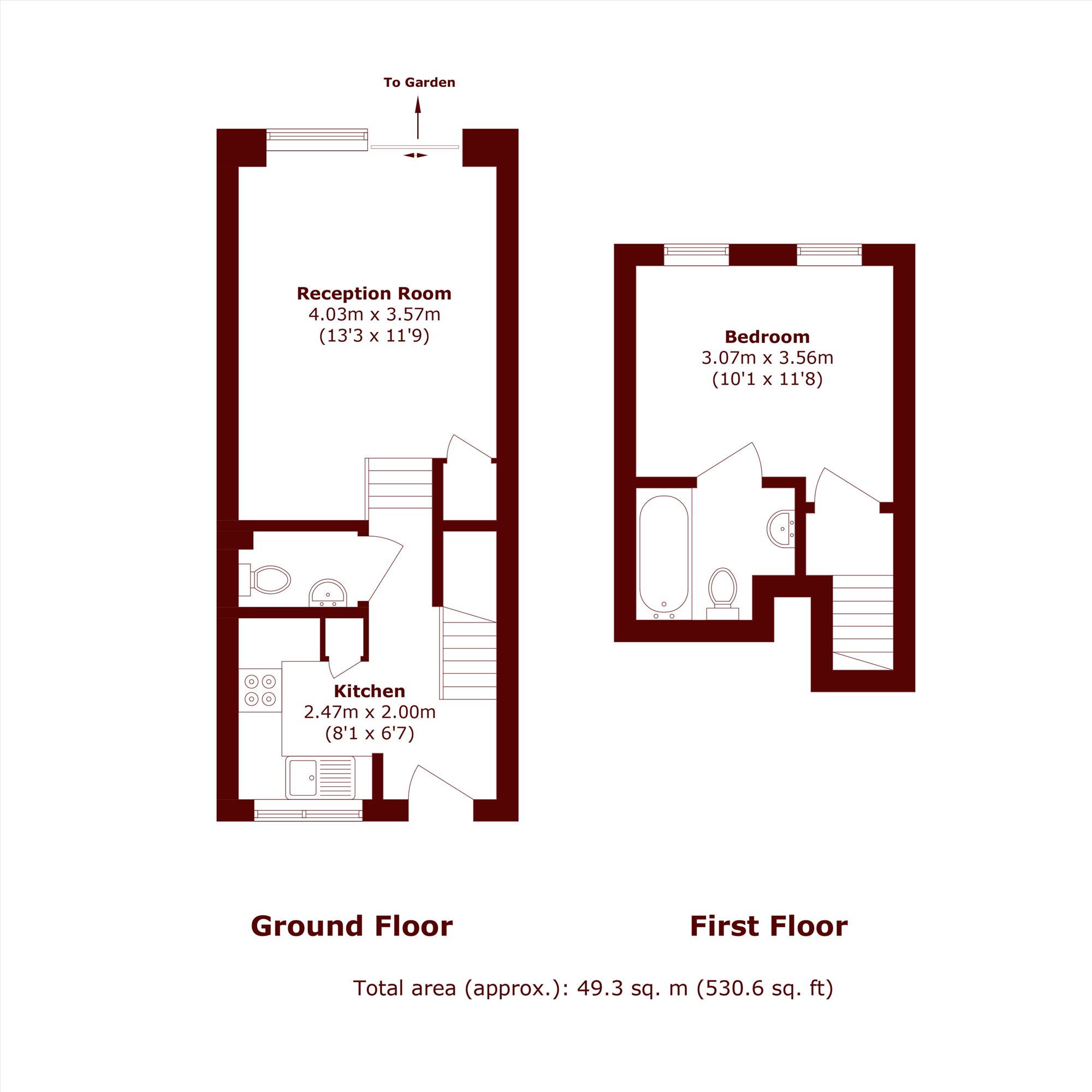 3, King George Mews, London floorplan