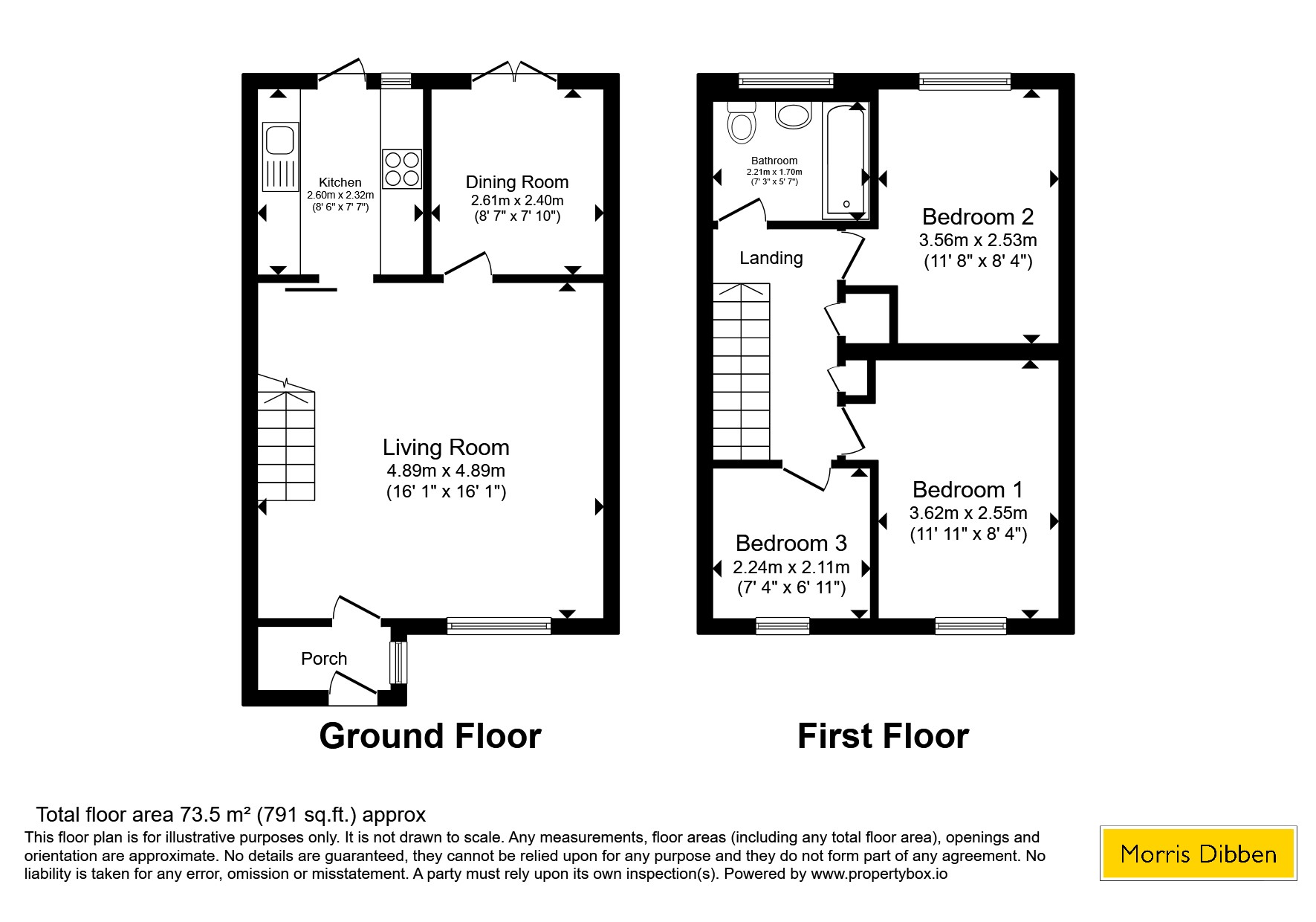 8A, Harrison Road, Southampton floorplan