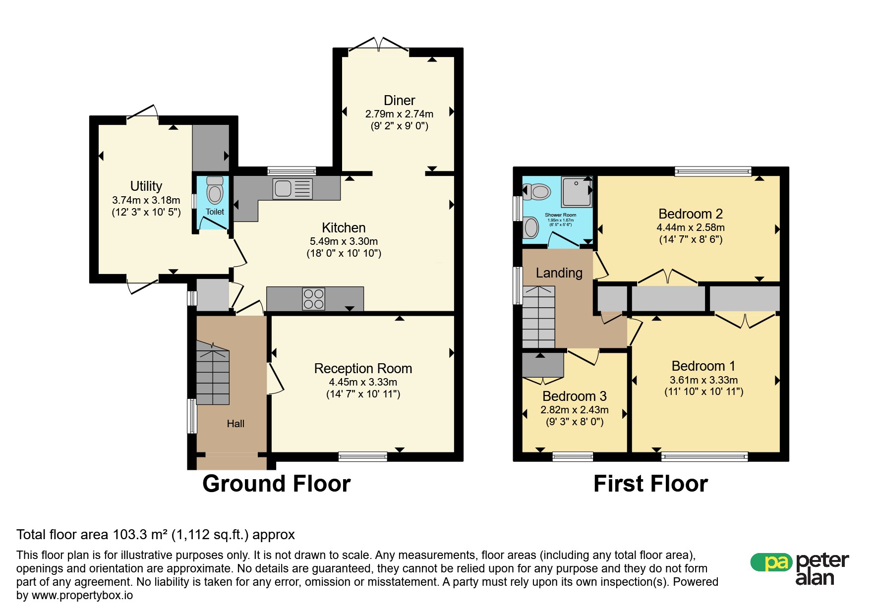 36, Aberporth Road, Cardiff floorplan