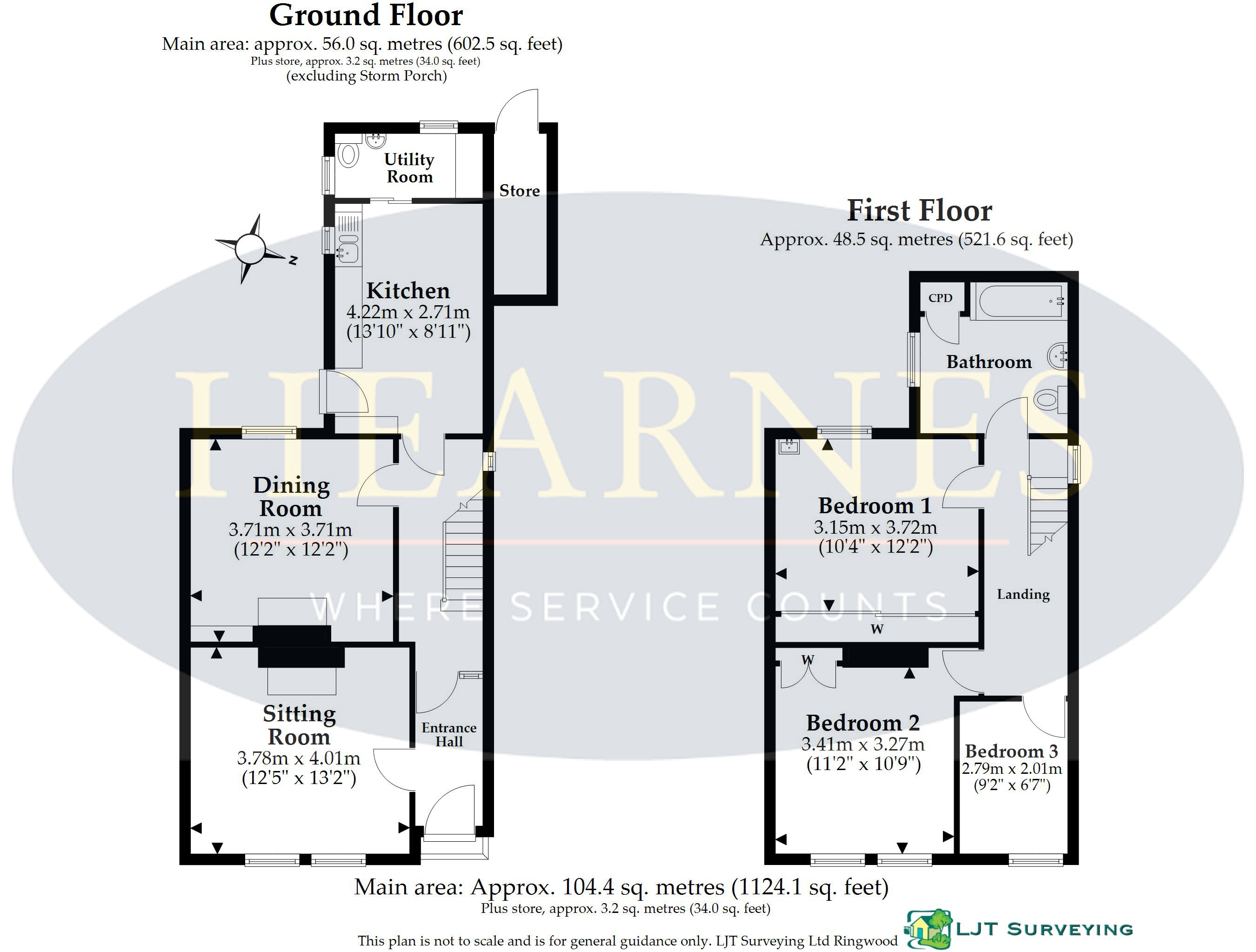 25, St Catherines, Wimborne floorplan