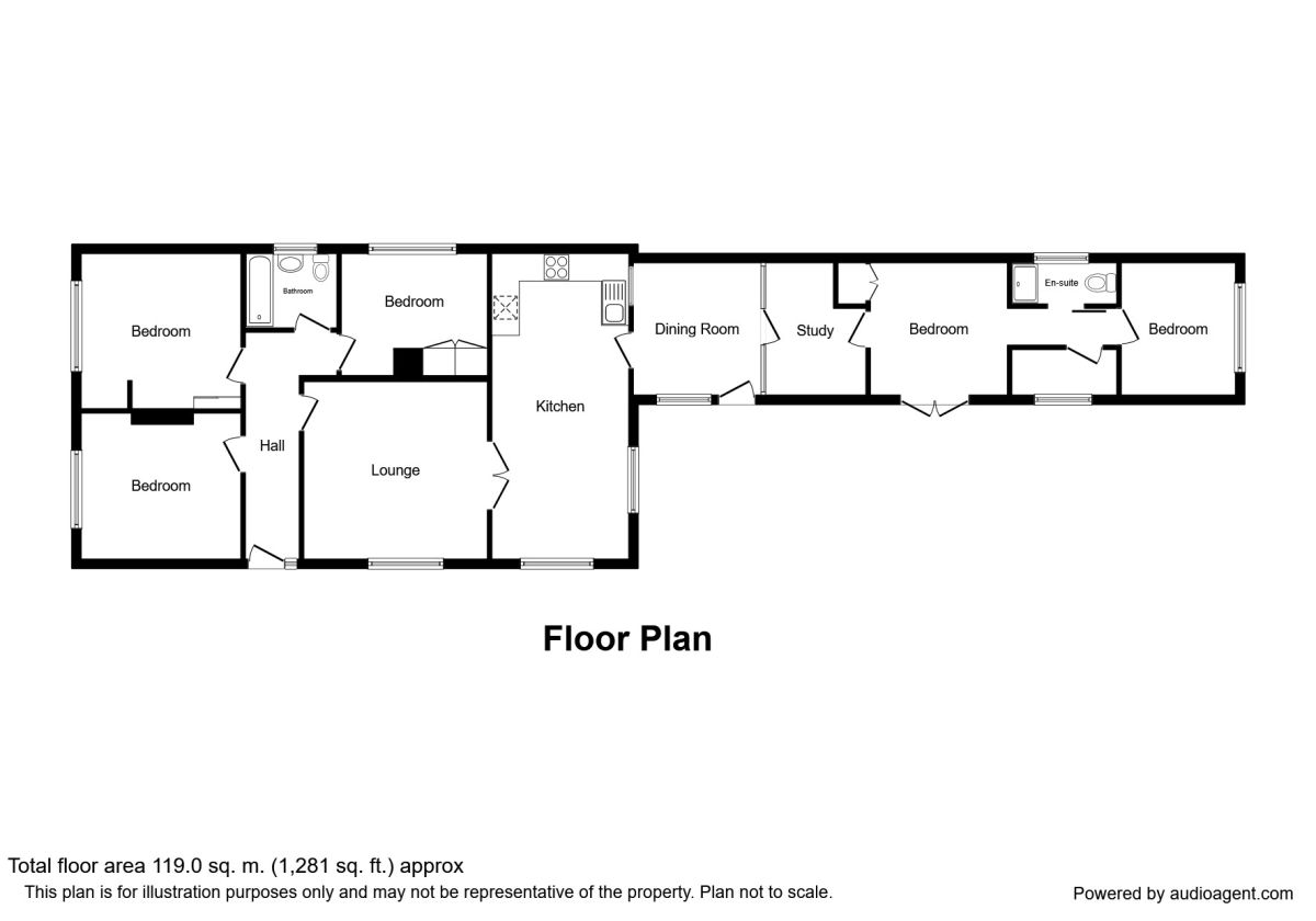 5 Bedrooms Bungalow to rent in Morfa Avenue, Kinmel Bay, Rhyl LL18