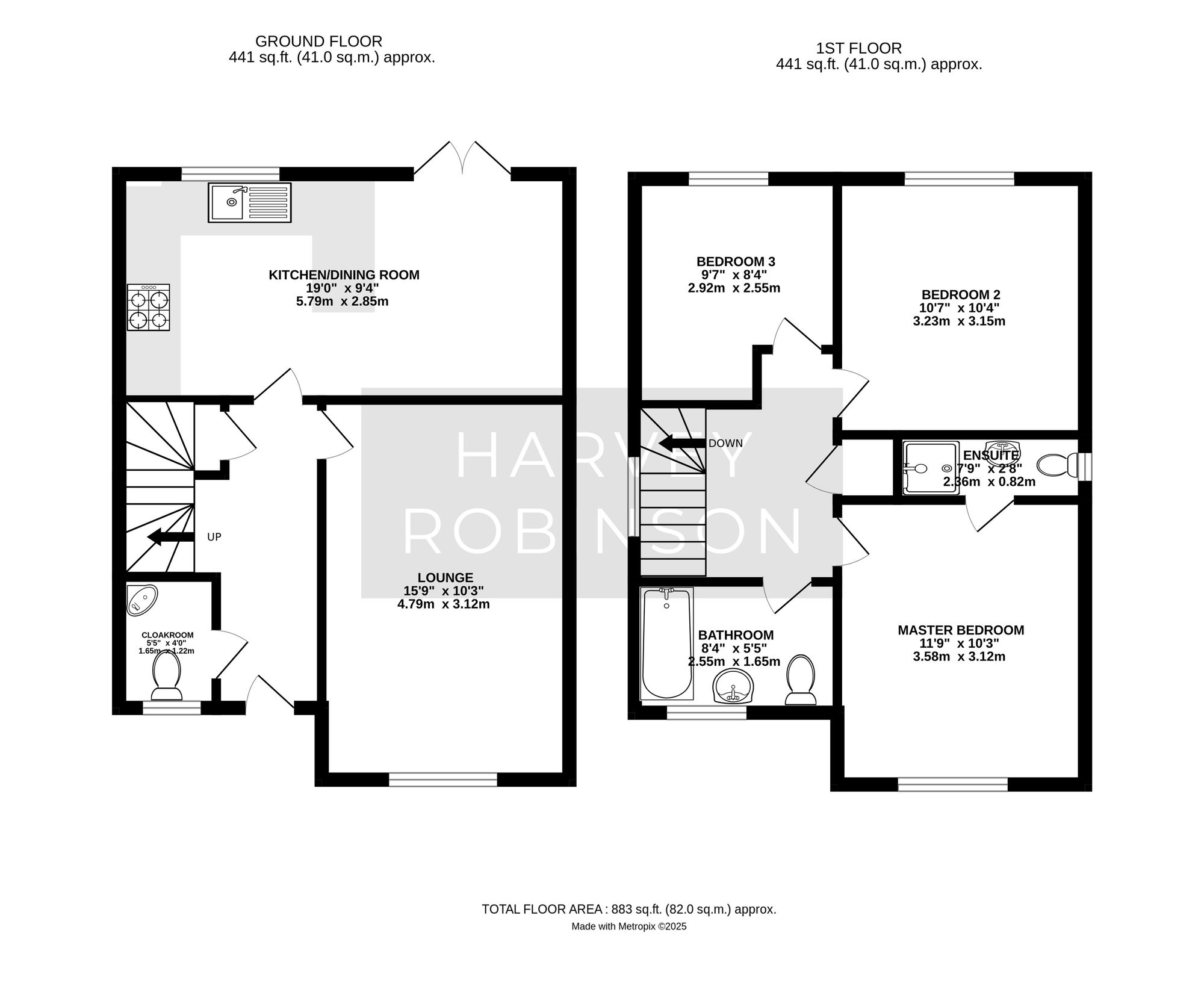 67 Carnaile Road, Huntingdon floorplan