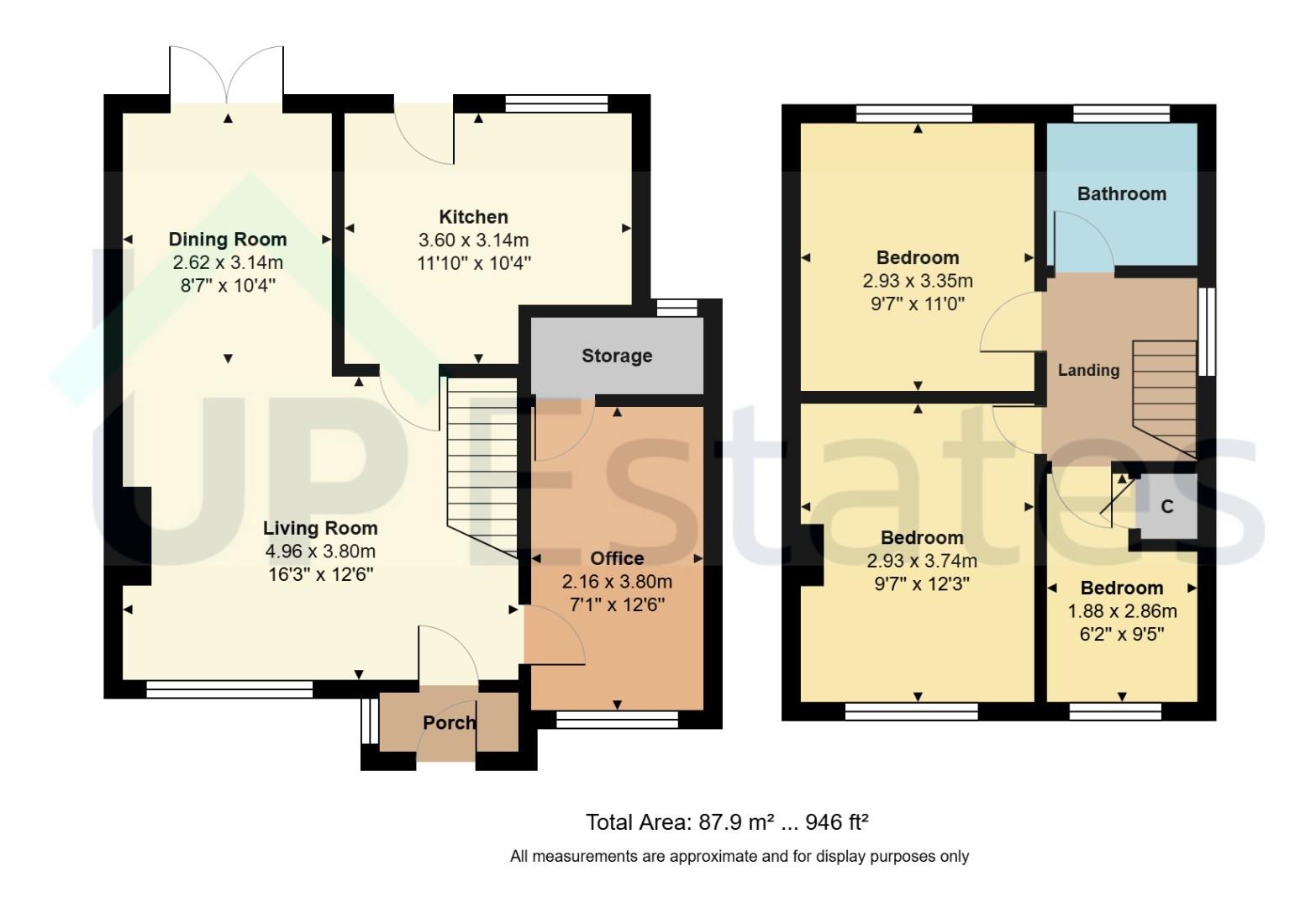42, Alderbrook Drive, Nuneaton floorplan