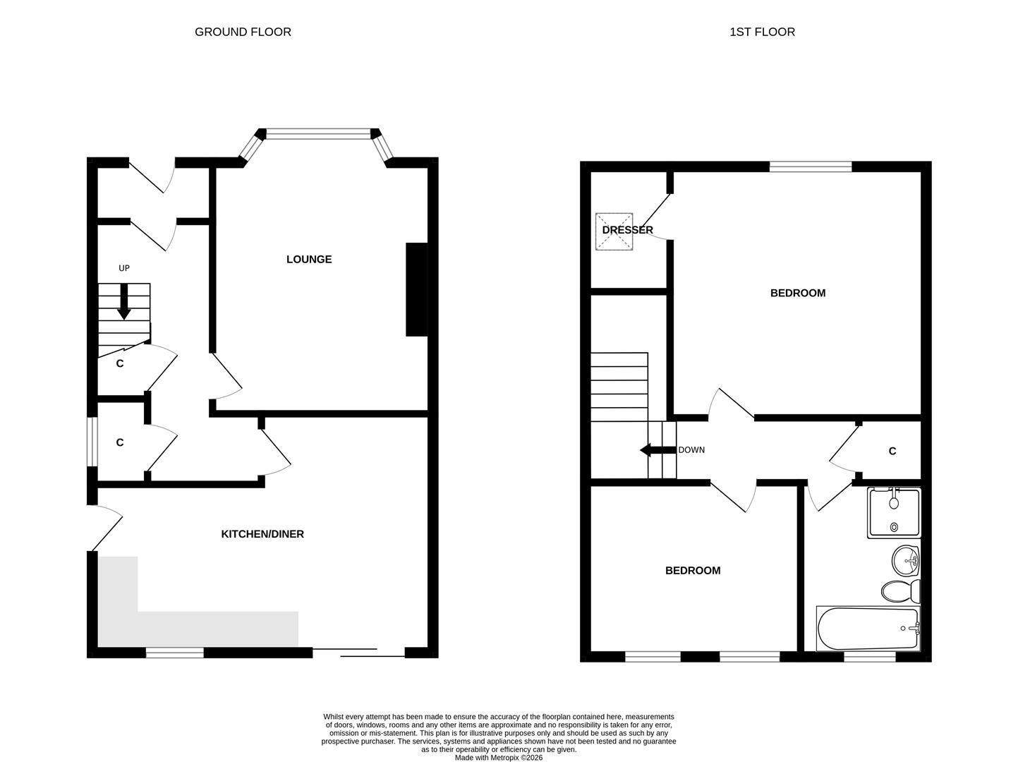 43, Downie Park, Dundee floorplan