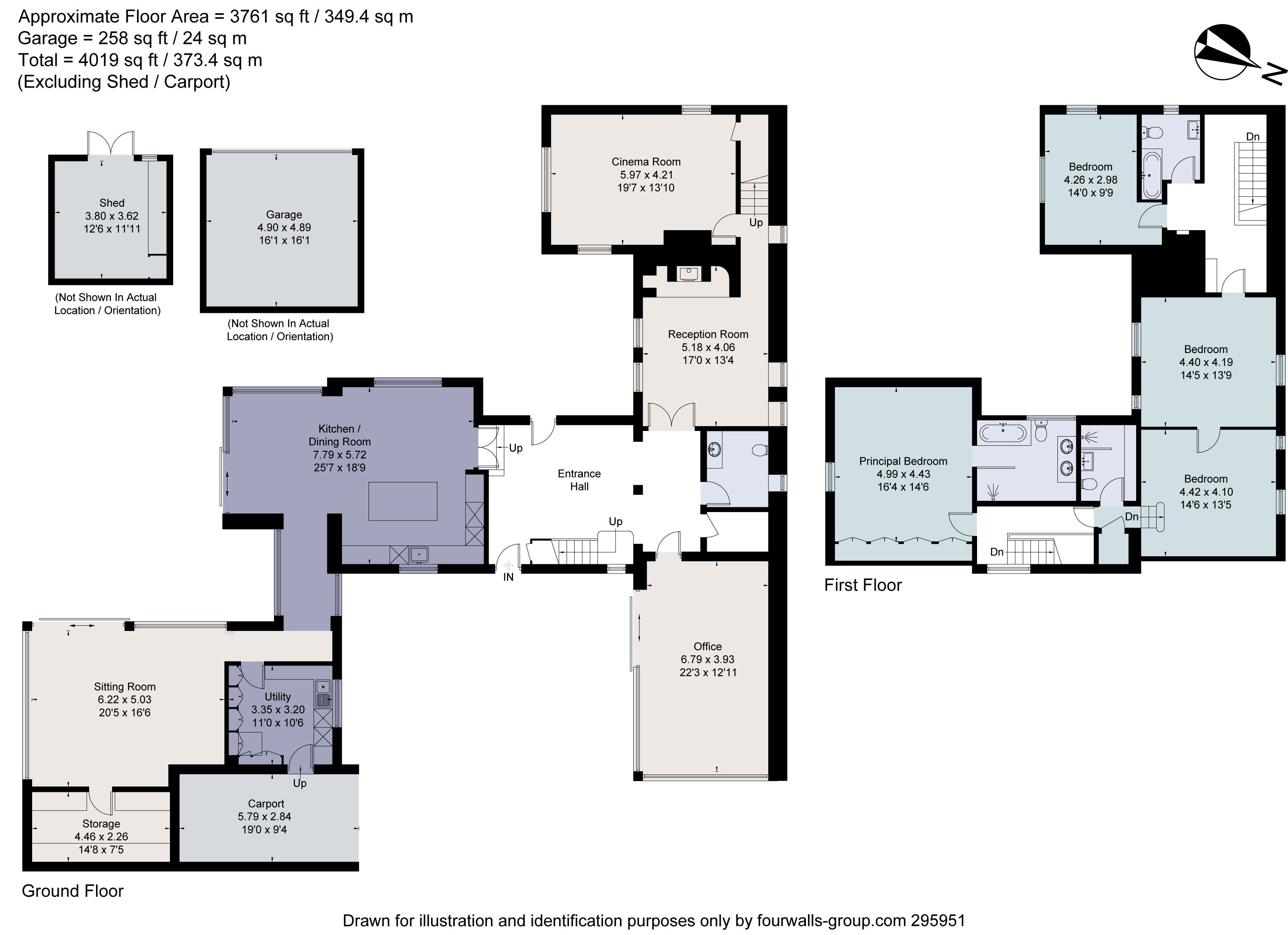 Old Kennel Cottage,, The Green, Godalming floorplan