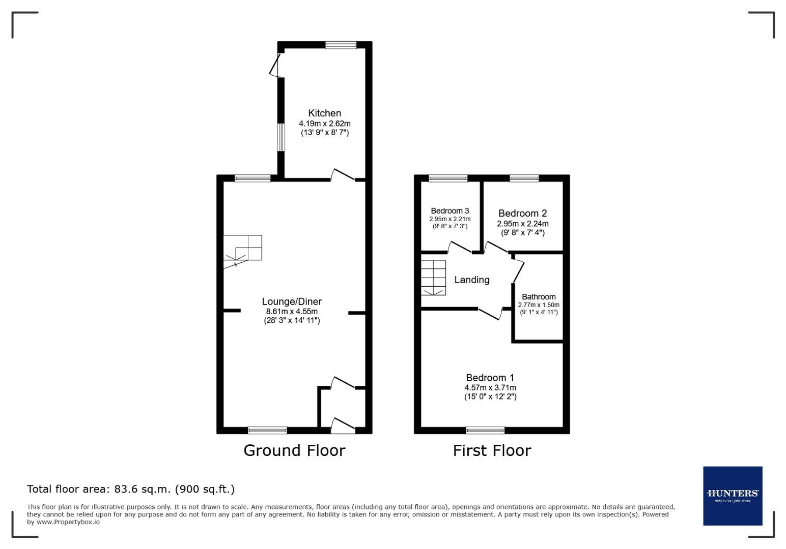 193, Lovers Lane, Manchester floorplan