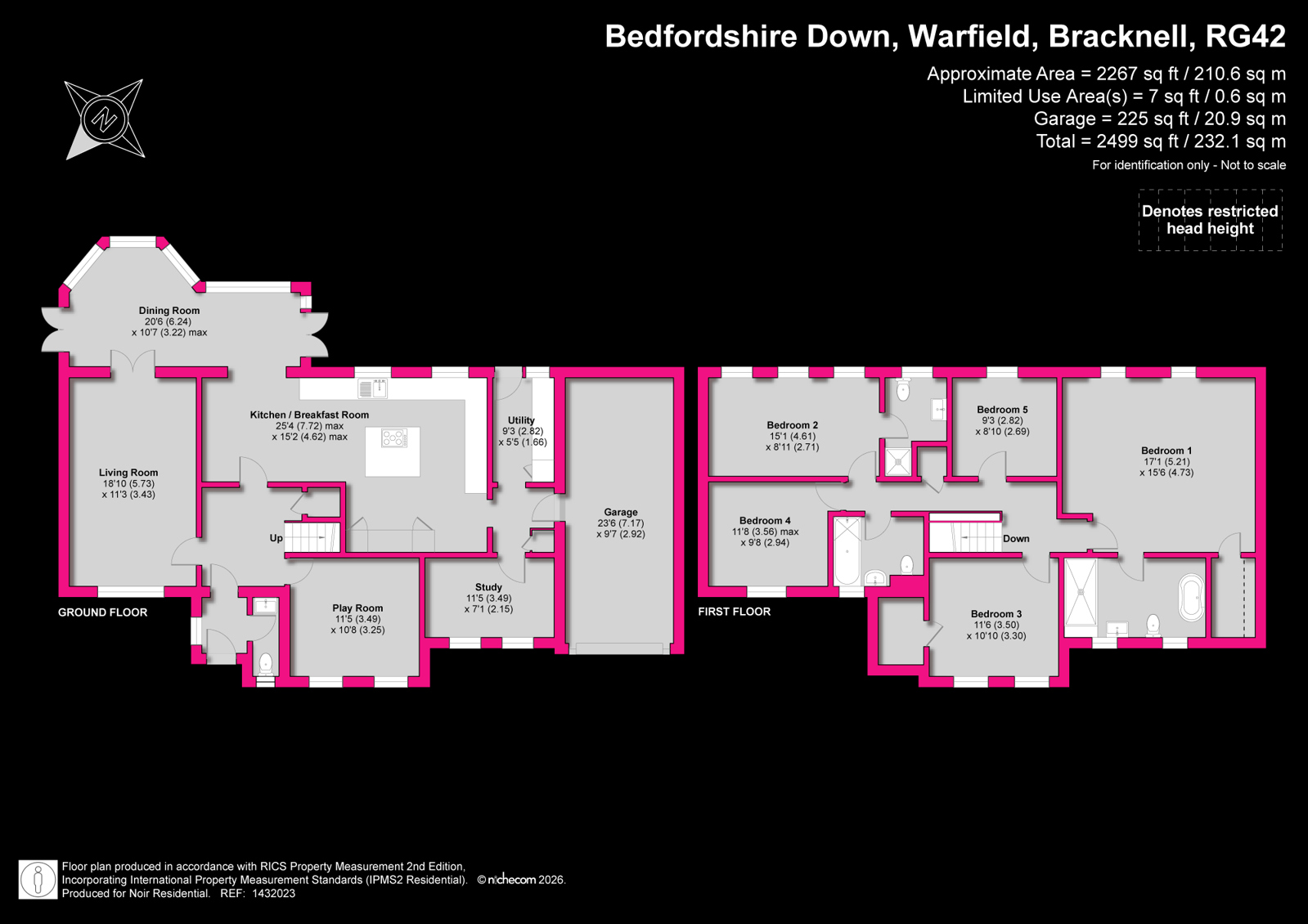 13, Bedfordshire Down, Bracknell floorplan