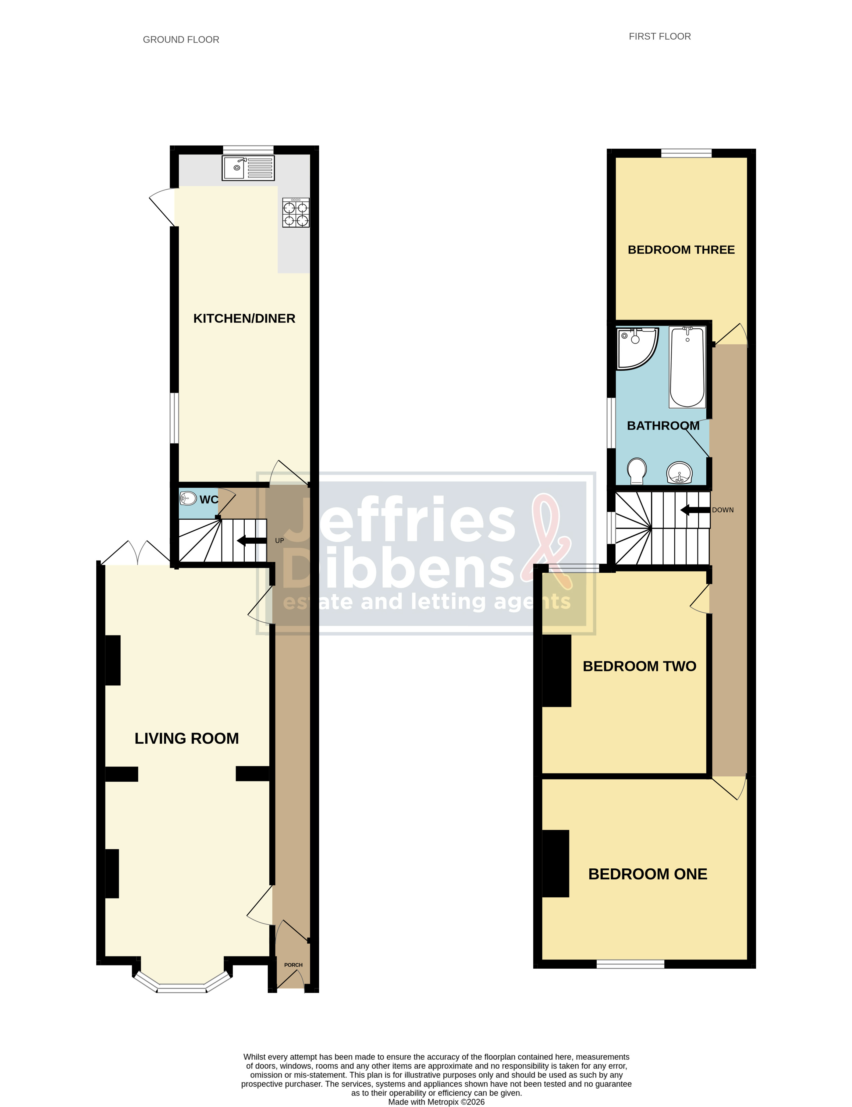27, Fraser Road, Southsea floorplan