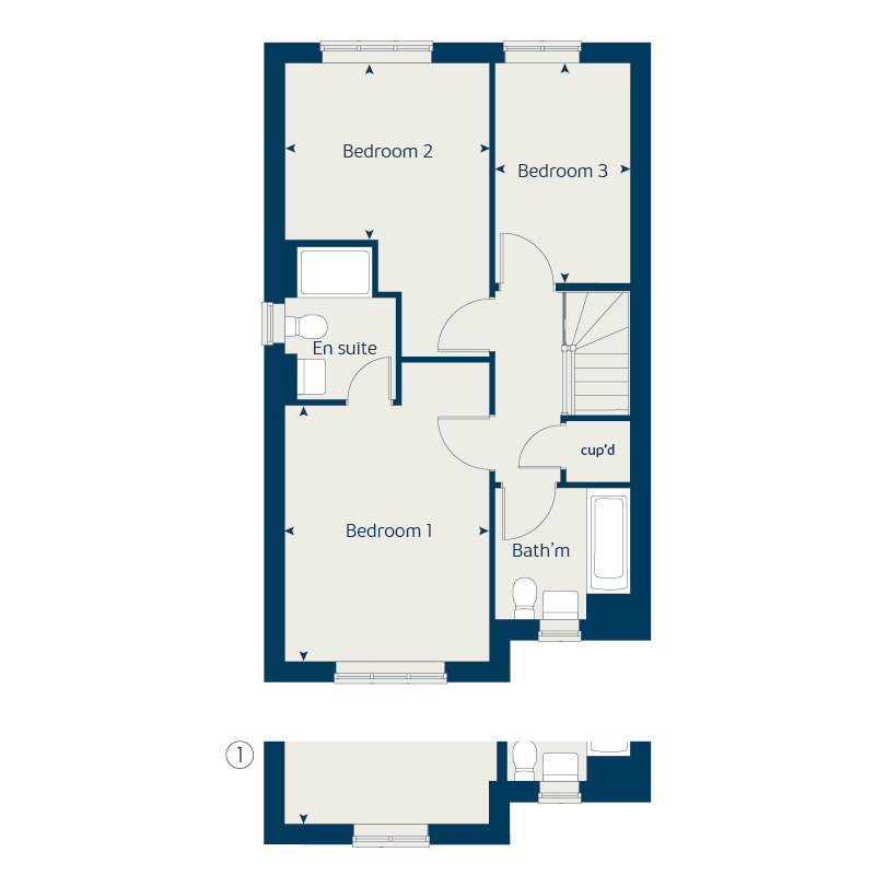 259, Merton Road, Taunton floorplan