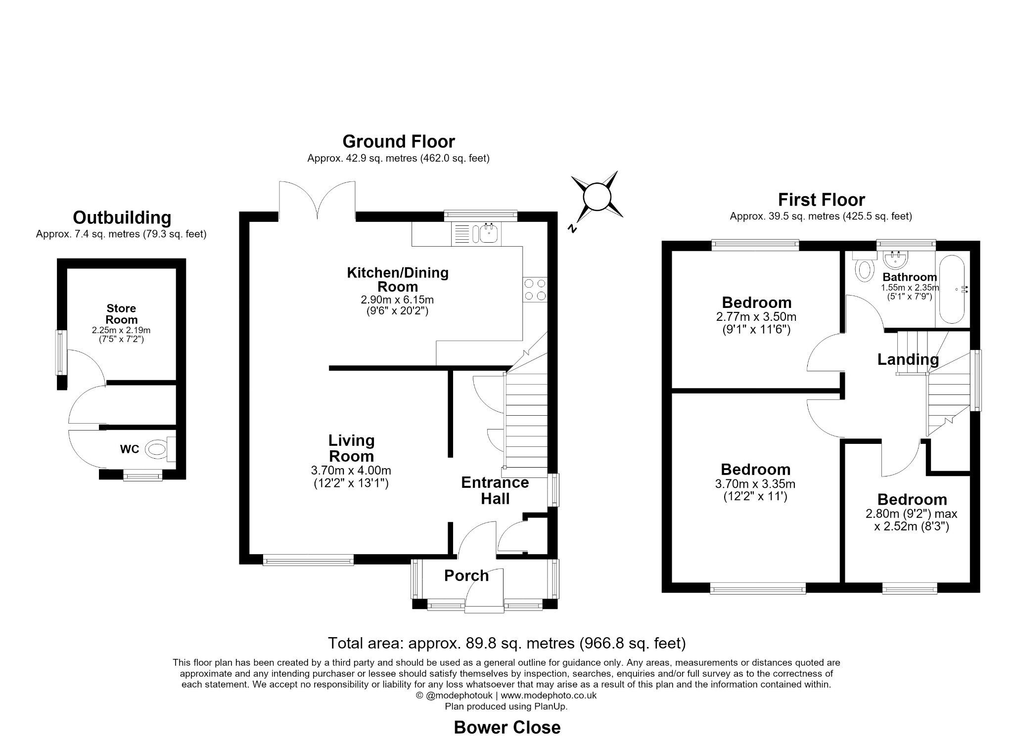 Bower Close, Romford floorplan