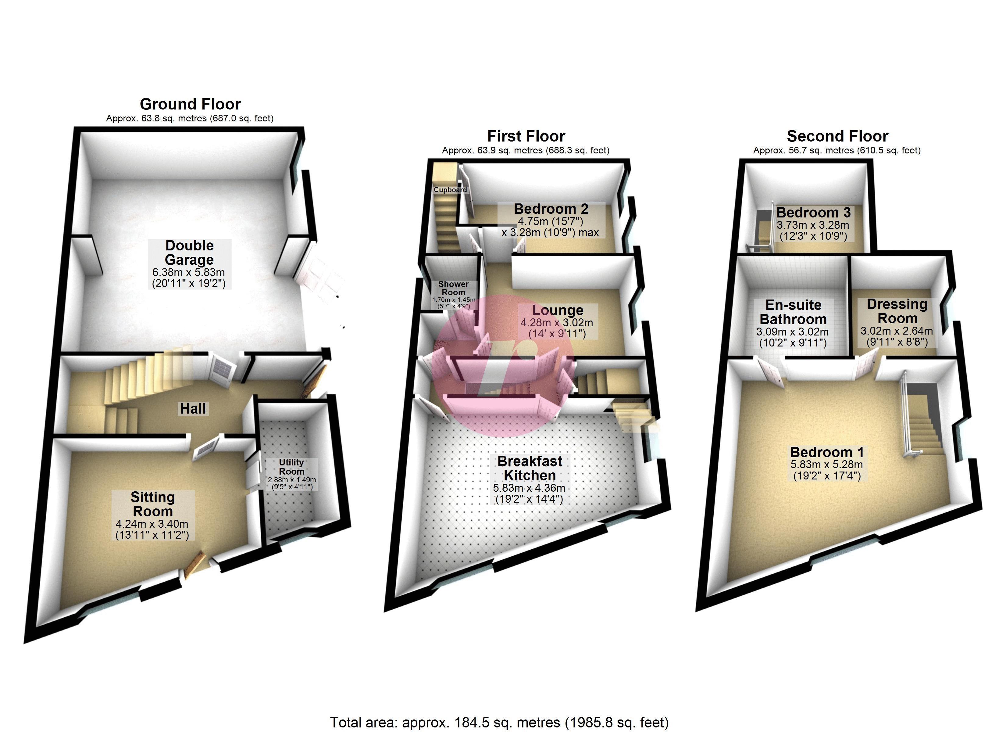 4, Halifax Road, Littleborough floorplan