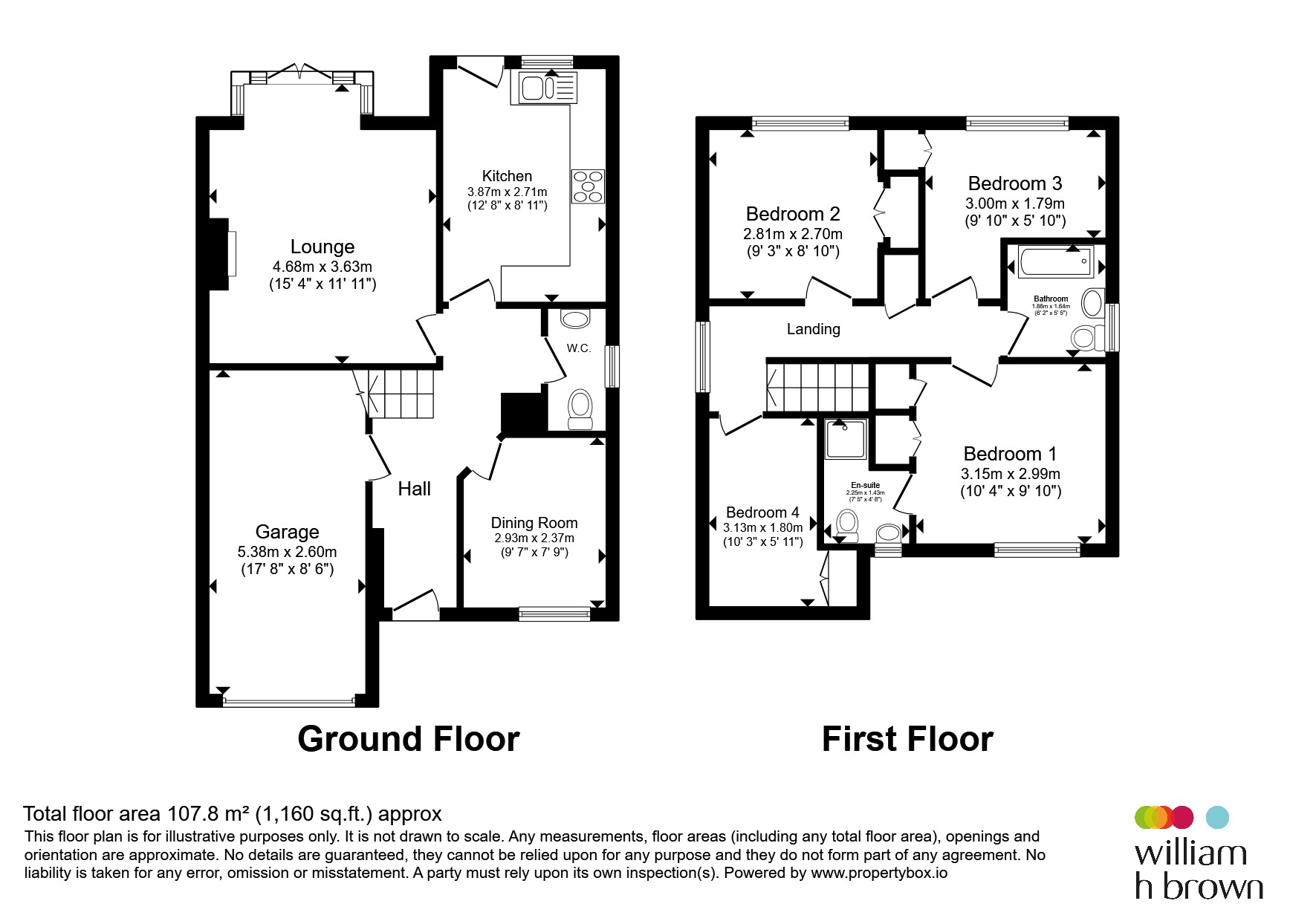 15, Arlott Way, Doncaster floorplan