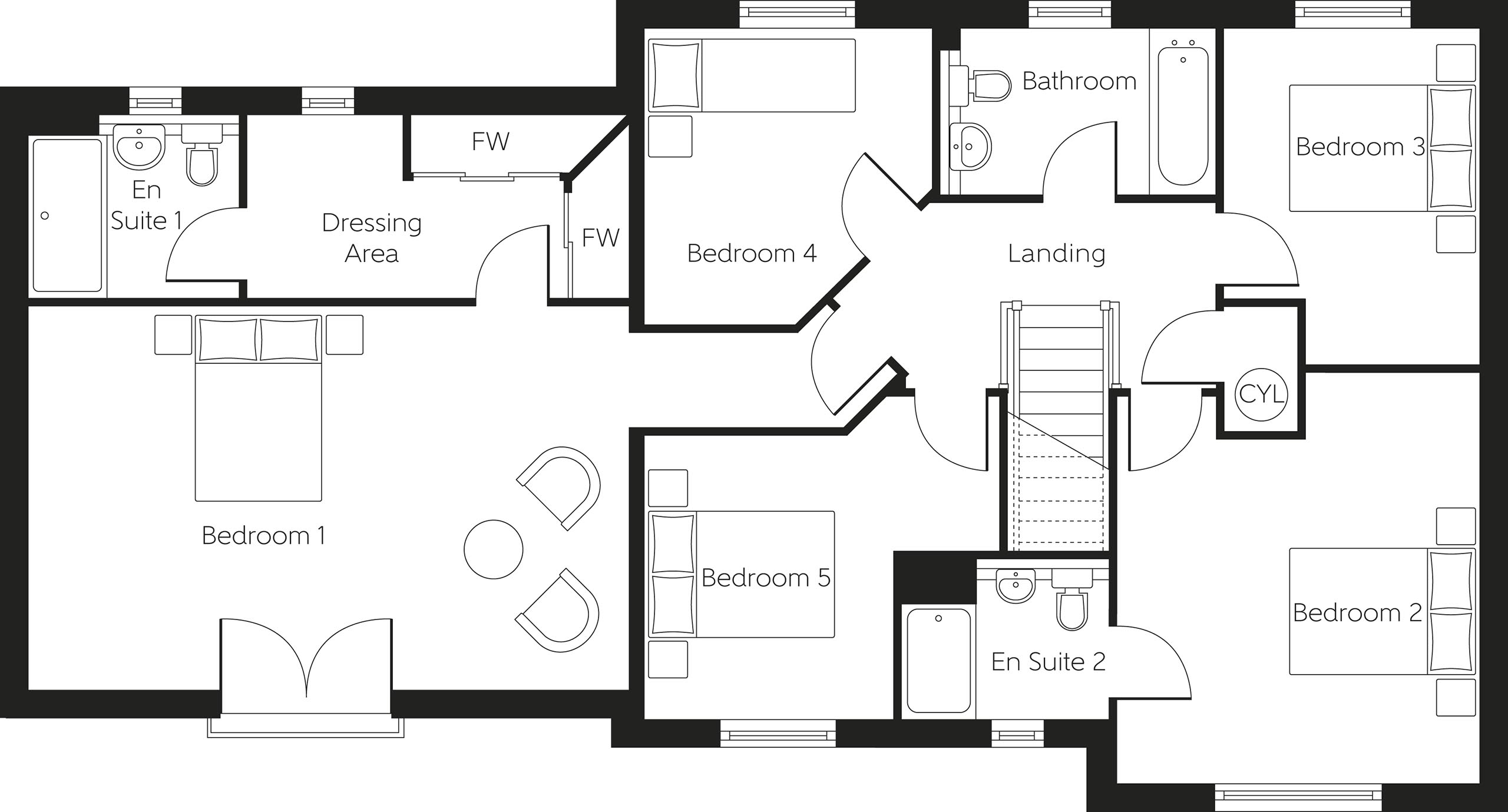 352, Oatslie Road, Auchendinny floorplan