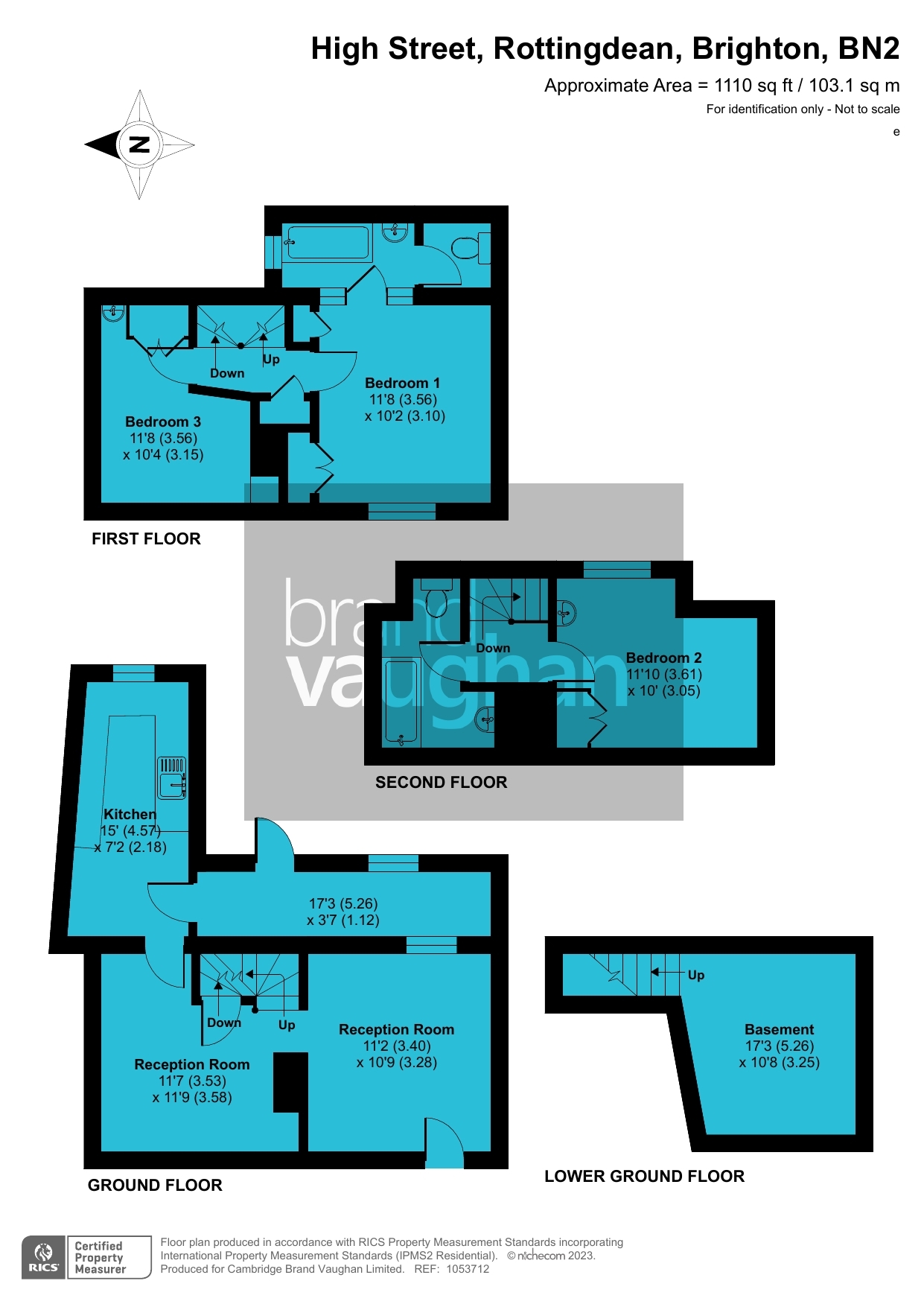 33, High Street, Brighton floorplan