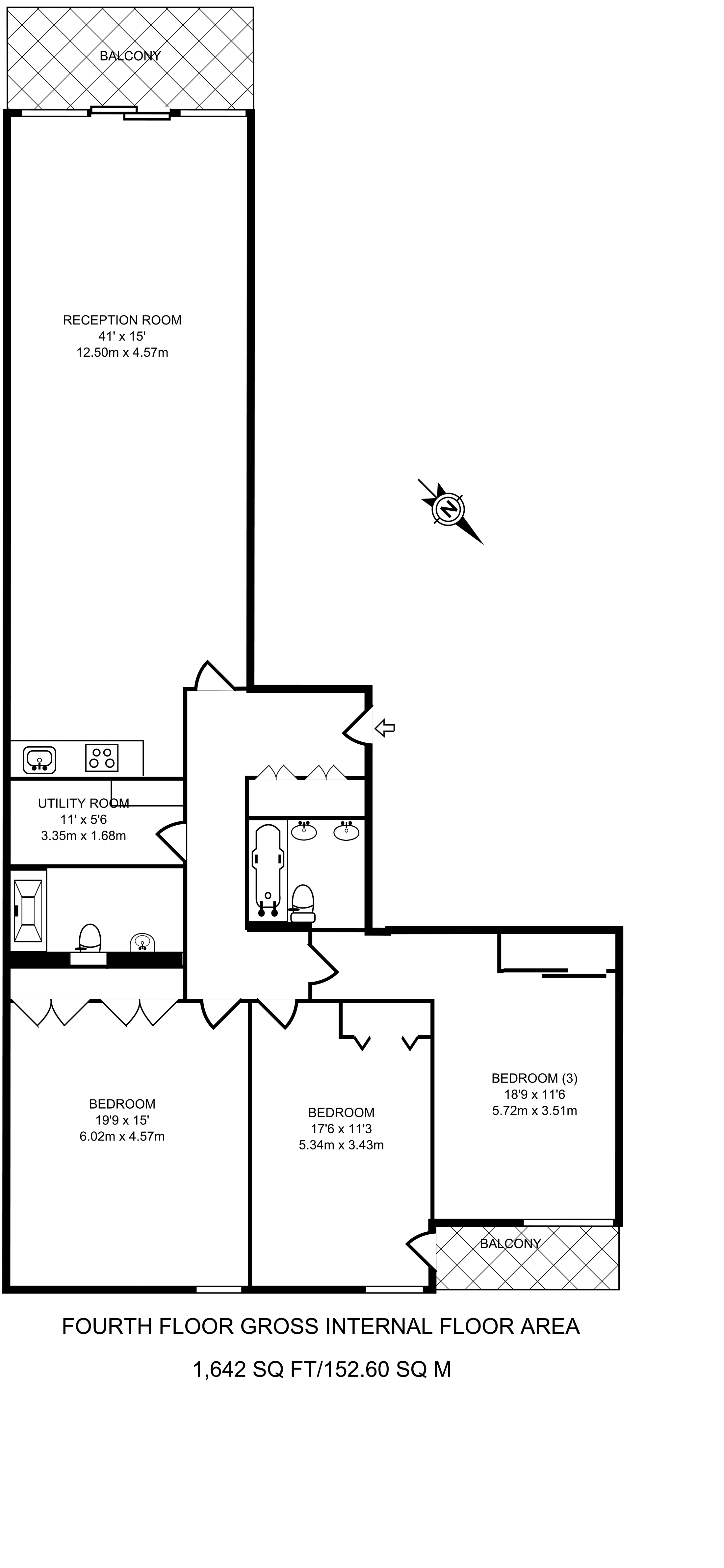 3 Bedrooms Flat to rent in Queenstown Road, Battersea SW11