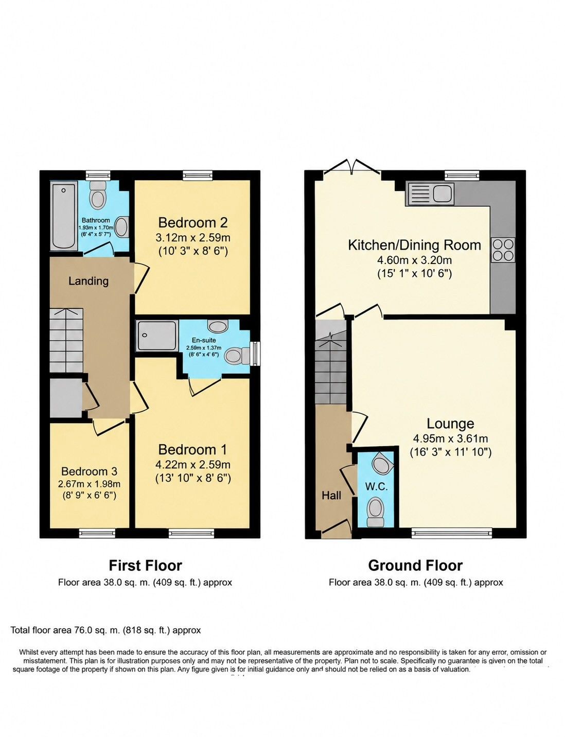 15 Tawny Grove, Coventry floorplan