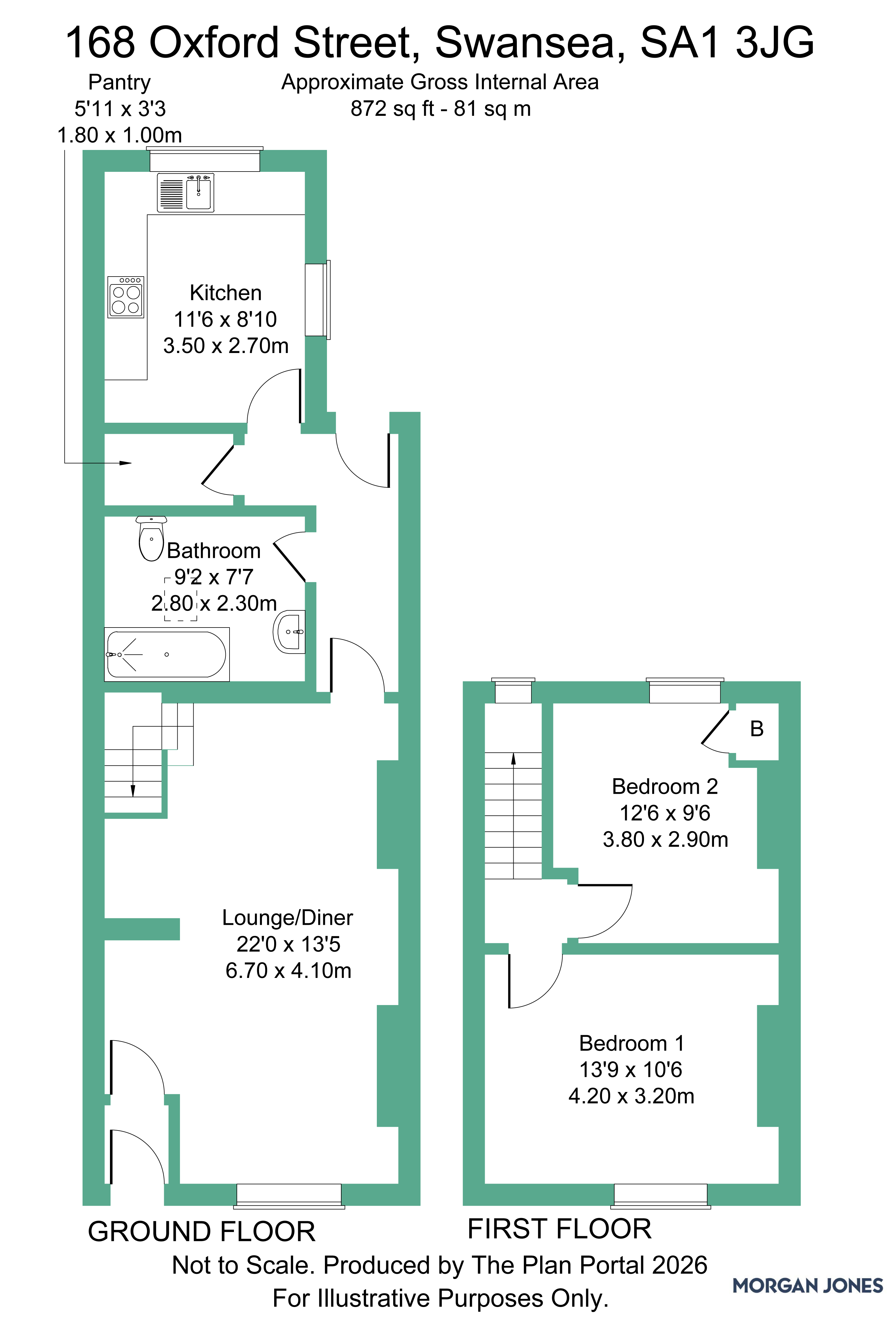 Swansea floorplan