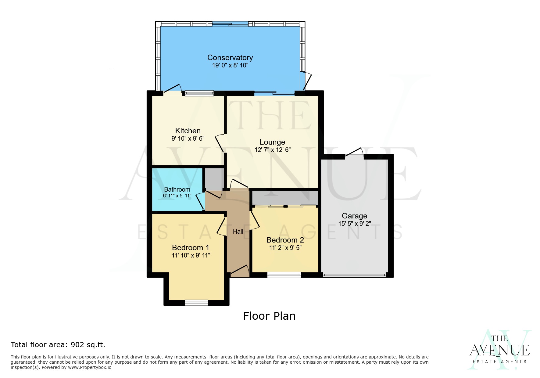 7, Westfield Drive, Alfreton floorplan