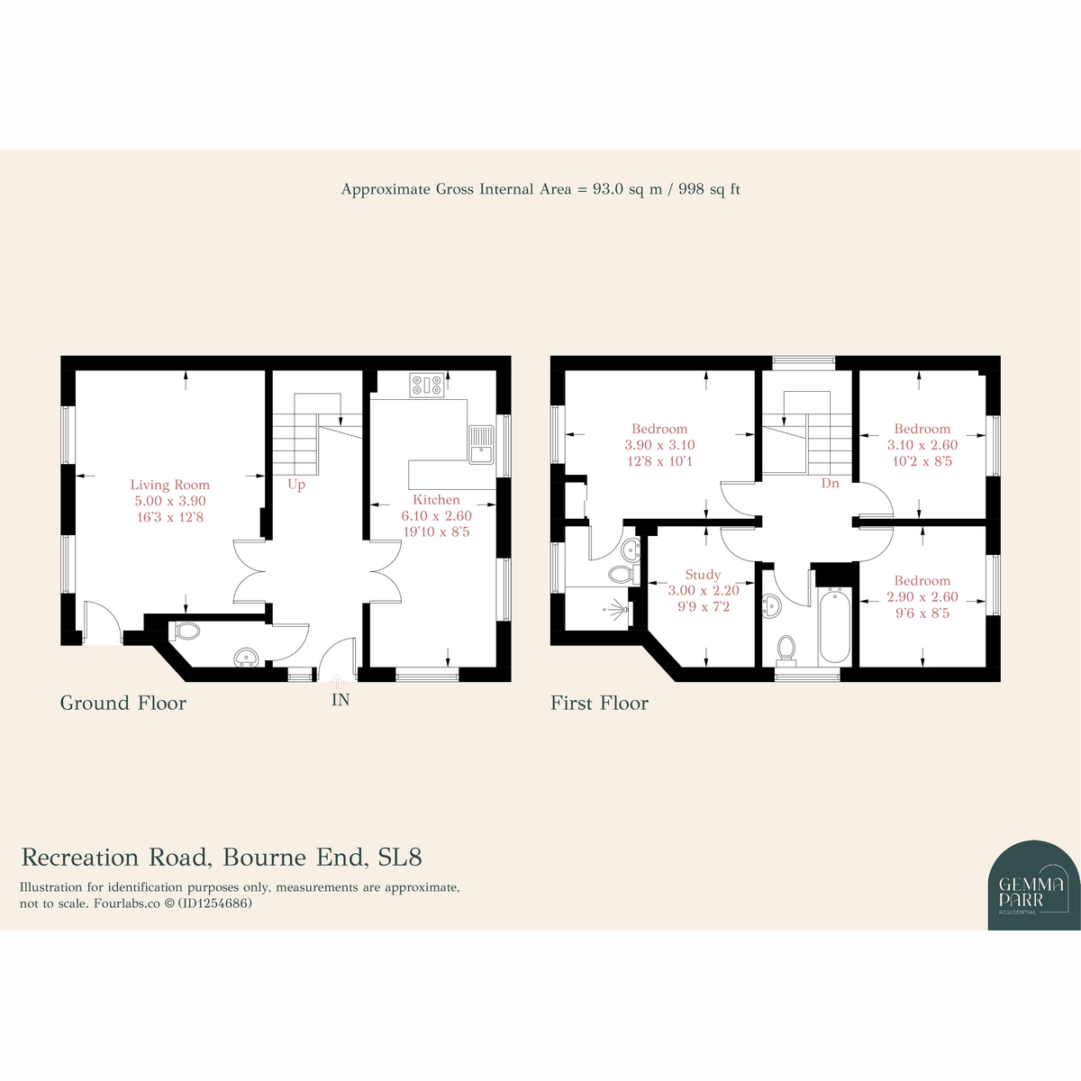 Mill Stream, Recreation Road, Bourne End floorplan