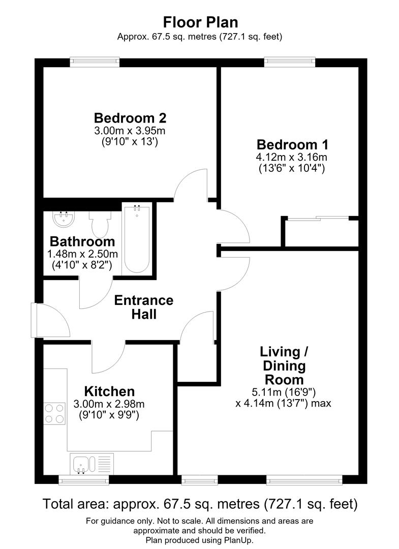121 Pym Court, Cromwell Road, Cambridge floorplan