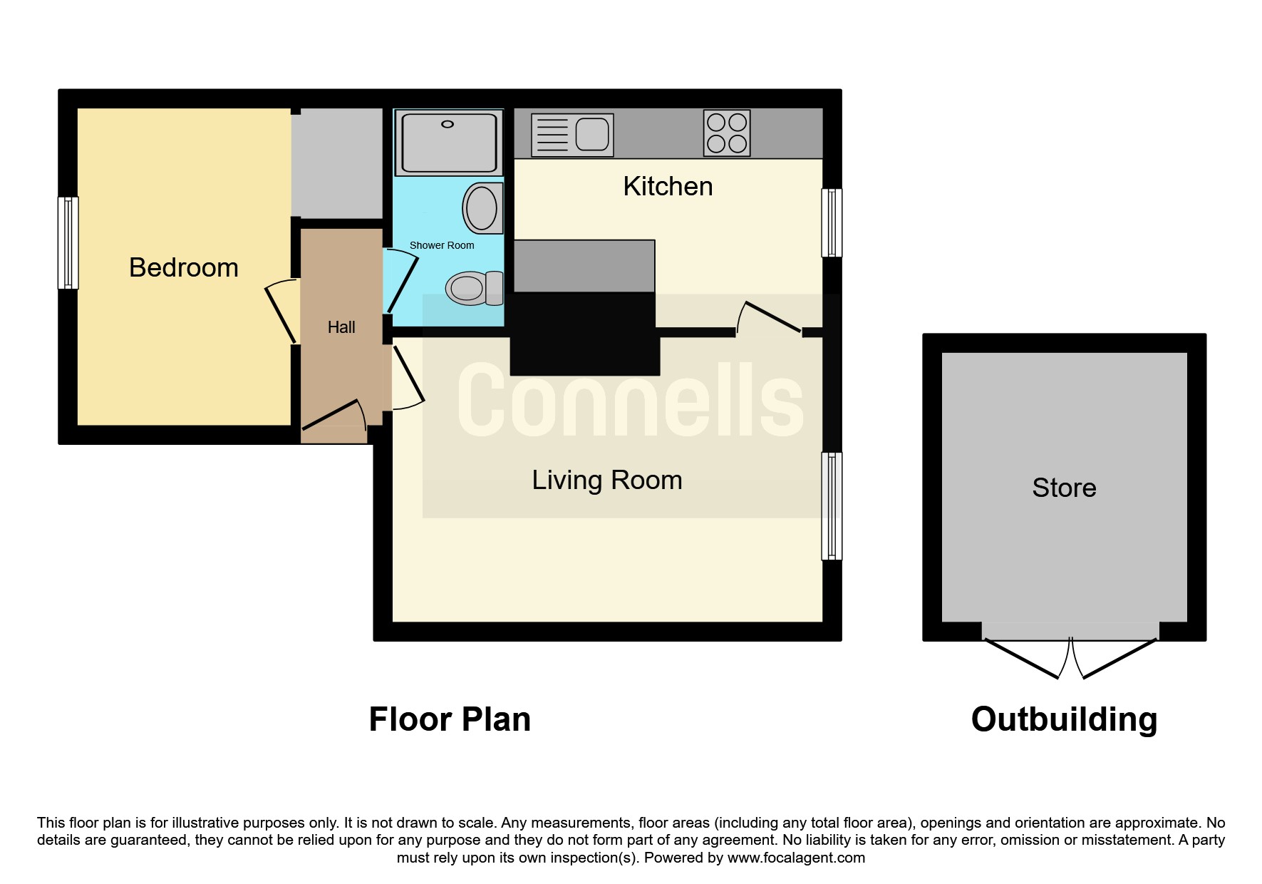 Flat 8, Wyndham Lodge, Kennelmore Road, Melton Mowbray floorplan