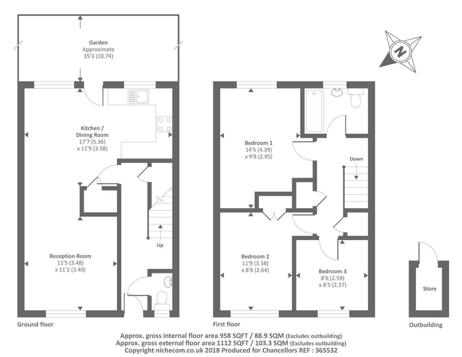 3 Bedrooms Terraced house for sale in Wallingford, Oxfordshire OX10