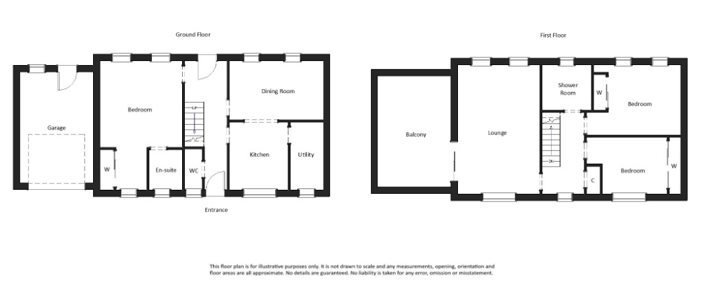 West Side - 4, Mains of Balgay, Dundee floorplan