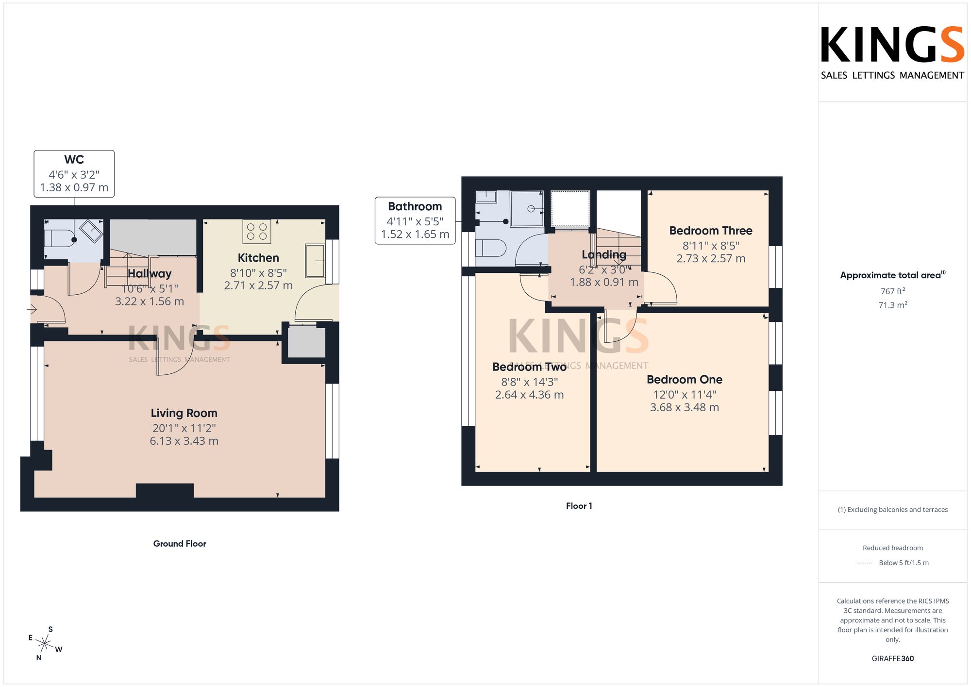 43 Lark Rise, Hatfield floorplan