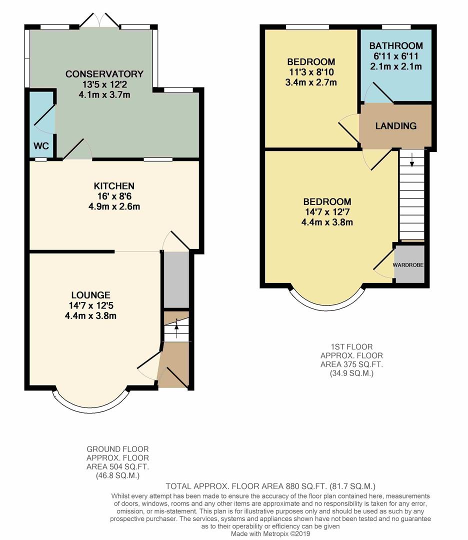 19, Abbey Road, Gravesend floorplan