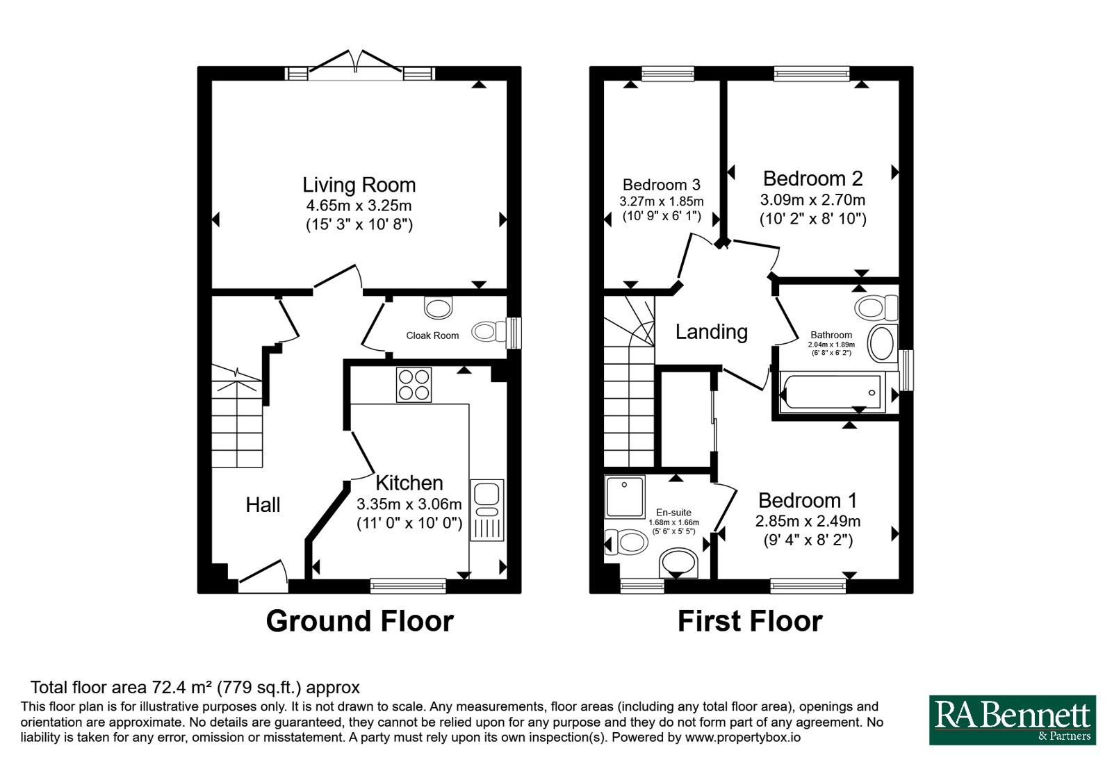 Lister Road, Gloucestershire floorplan